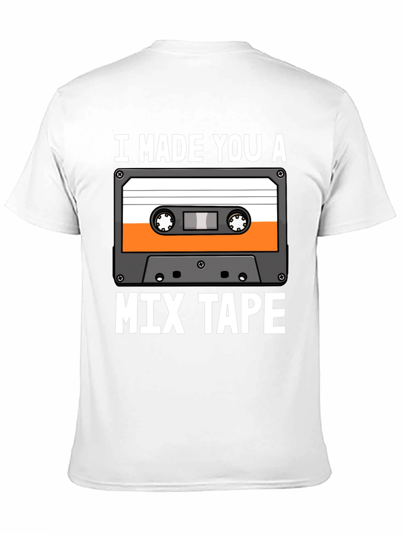 Black I Made You a Mixtape Graphic Tee view 11