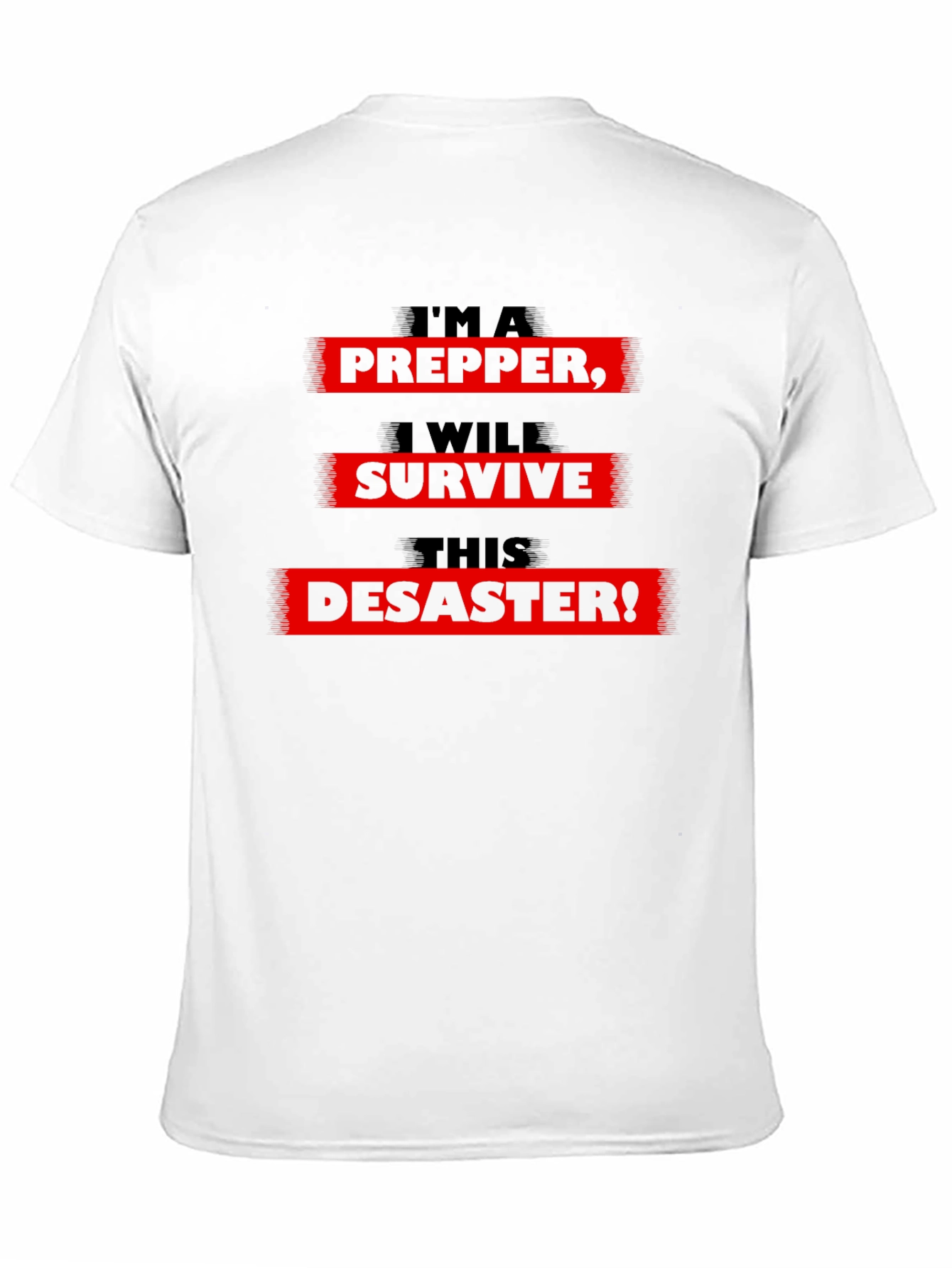 Black Prepper Survival T-Shirt view 11