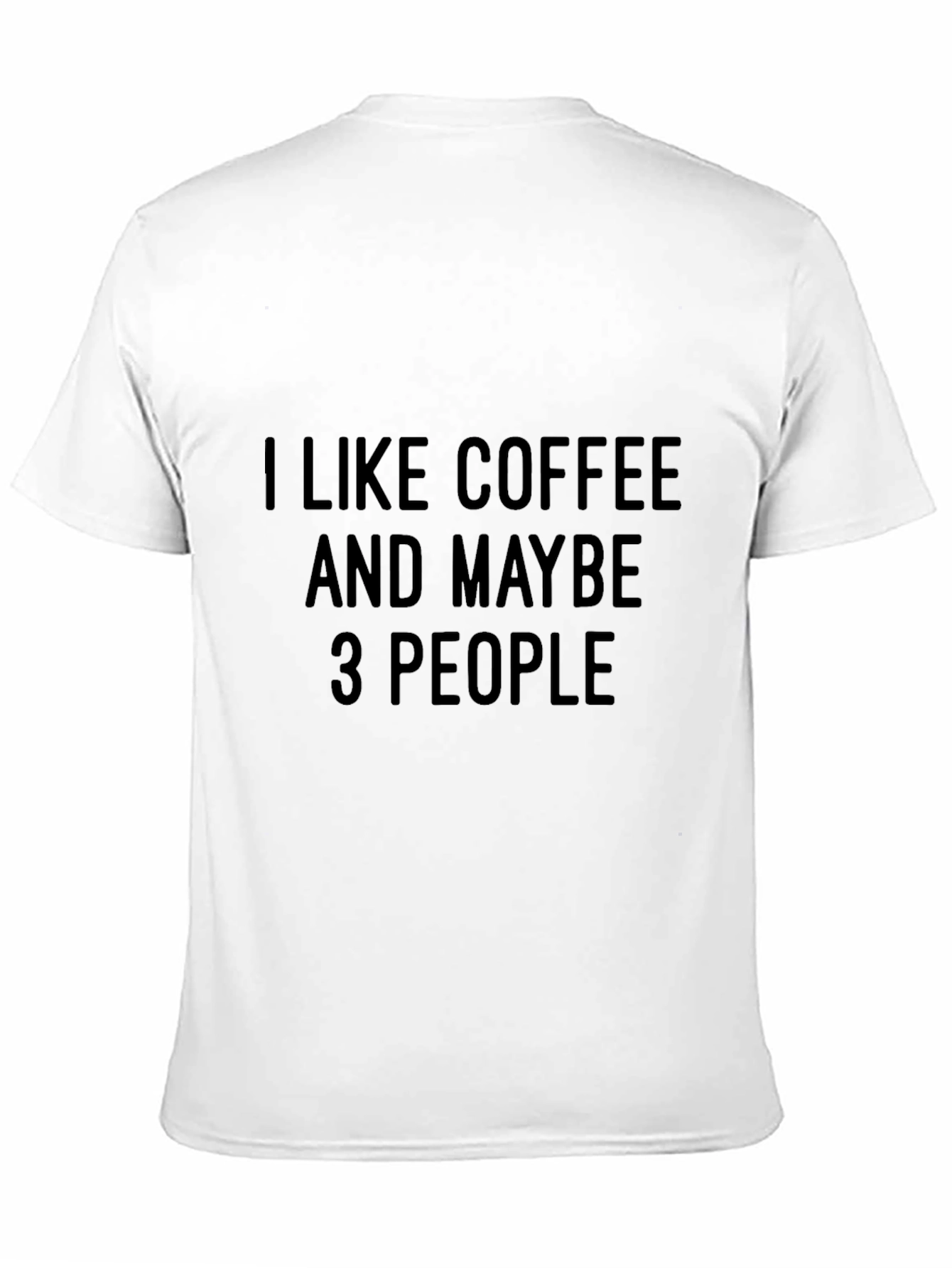 Black Coffee Lover Graphic Tee - Sarcastic Humor Shirt view 11