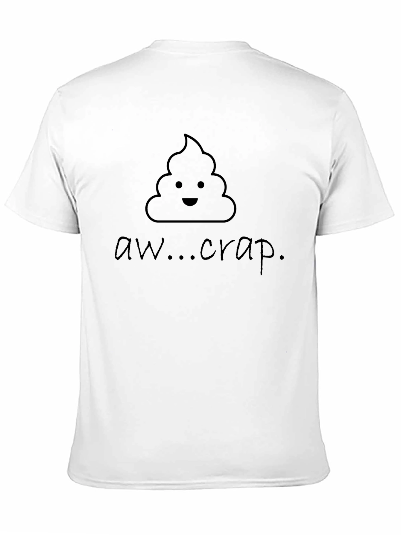 Black Aw... Crap Emoji T-Shirt - Funny Graphic Tee view 11