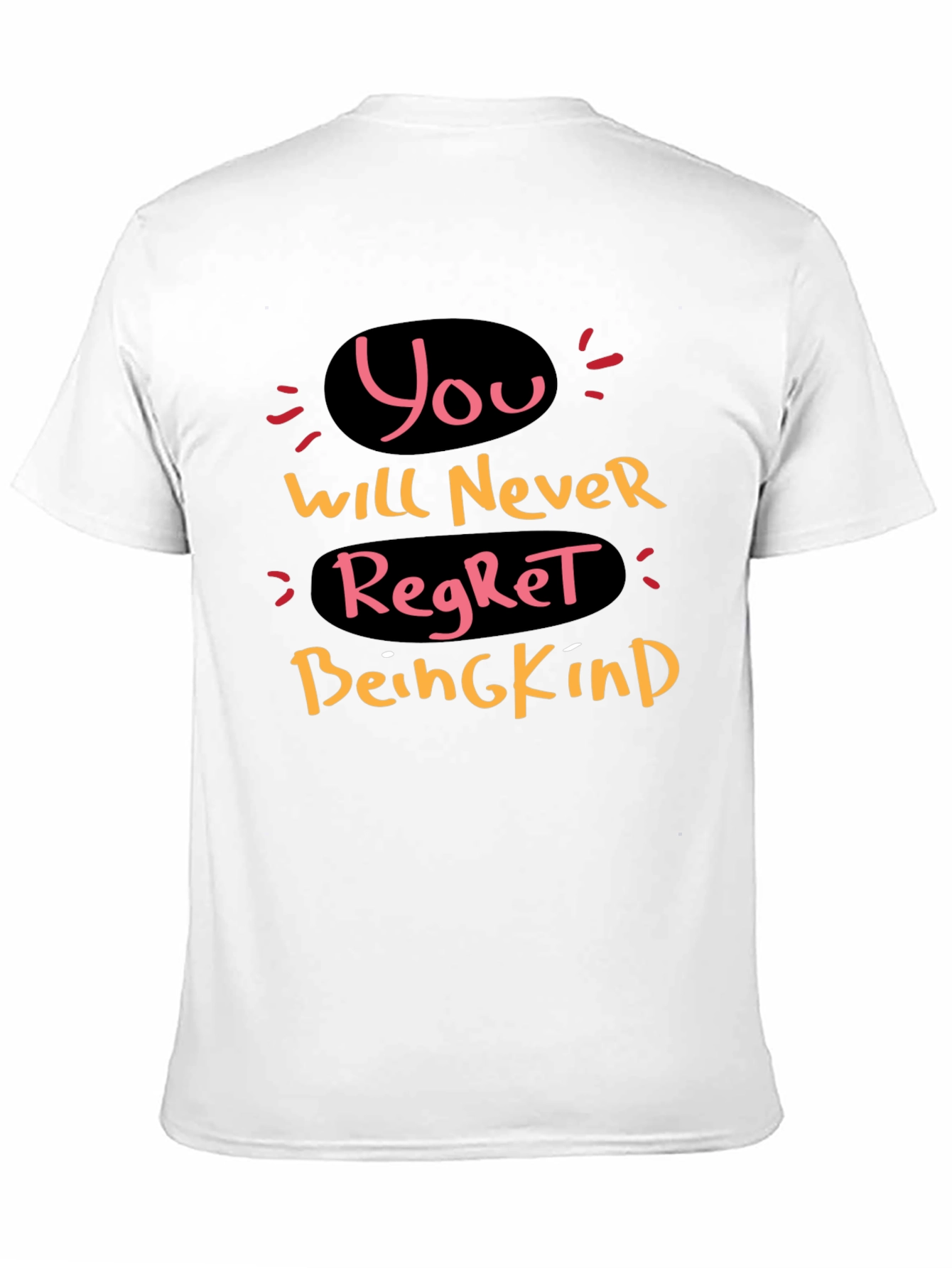 Black Kindness T-Shirt - You Will Never Regret It view 11