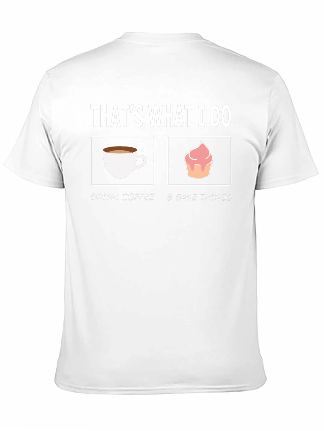 Black Drink Coffee & Bake Things T-Shirt view 11