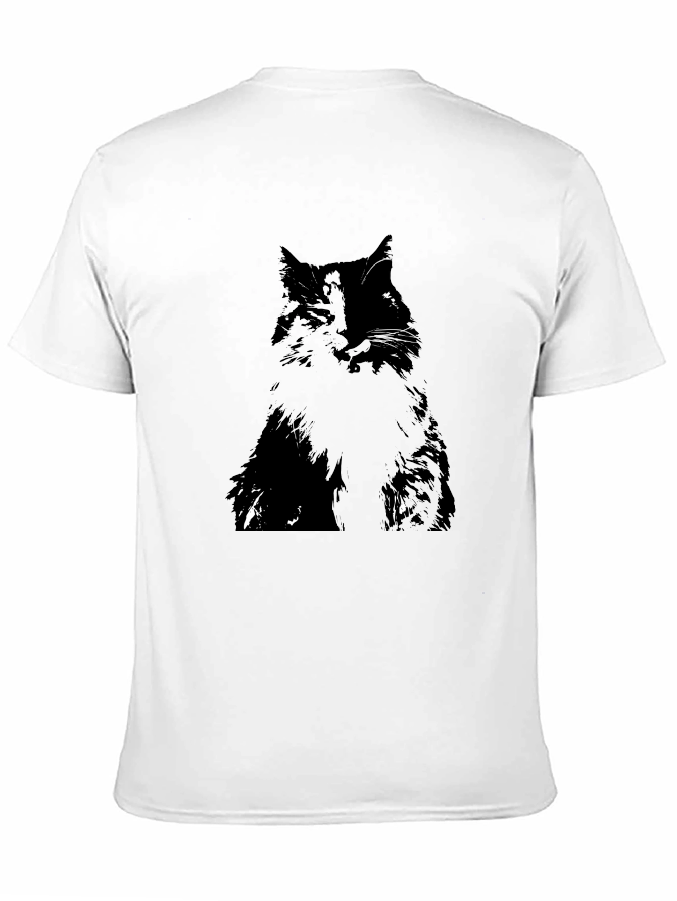 Black Black Cat Graphic Tee - Stylish & Comfortable view 11