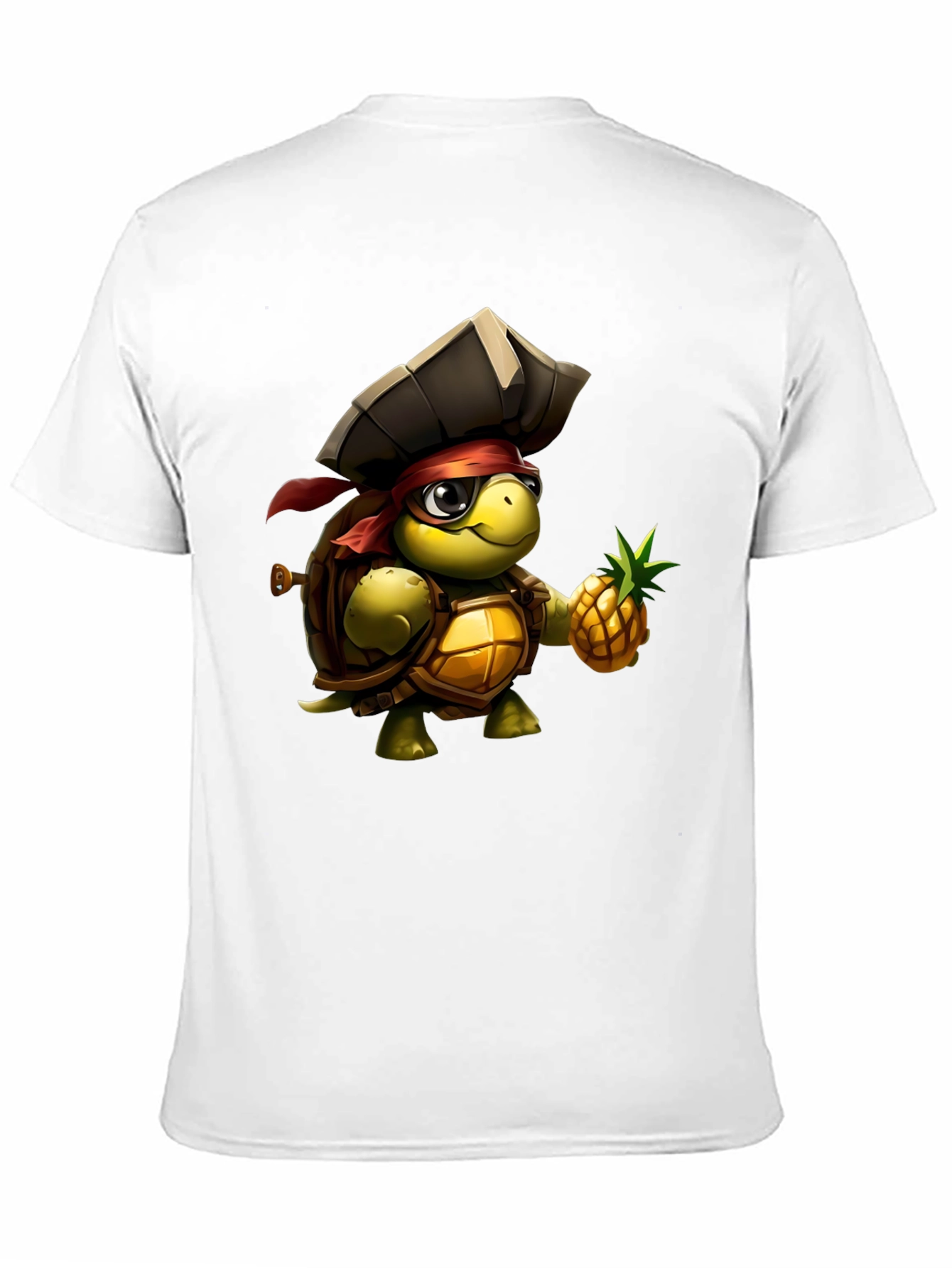 Black Turtle Pirate Graphic Tee - Unique Design! view 11