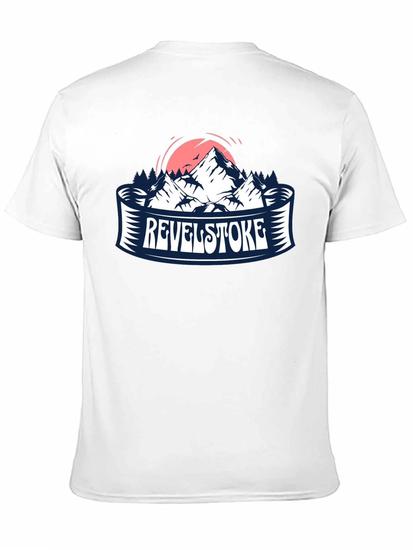 Black Revelstoke Mountain Graphic T-Shirt view 11