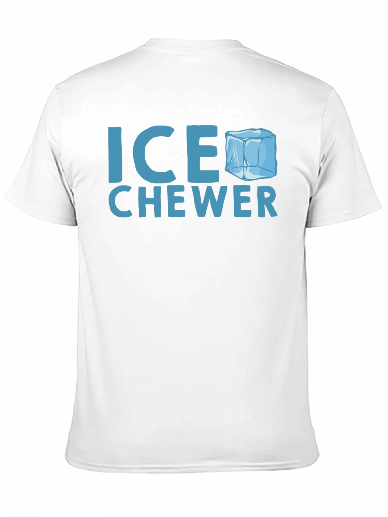 Black Ice Chewer Graphic Tee - Funny Ice Lover Shirt view 11