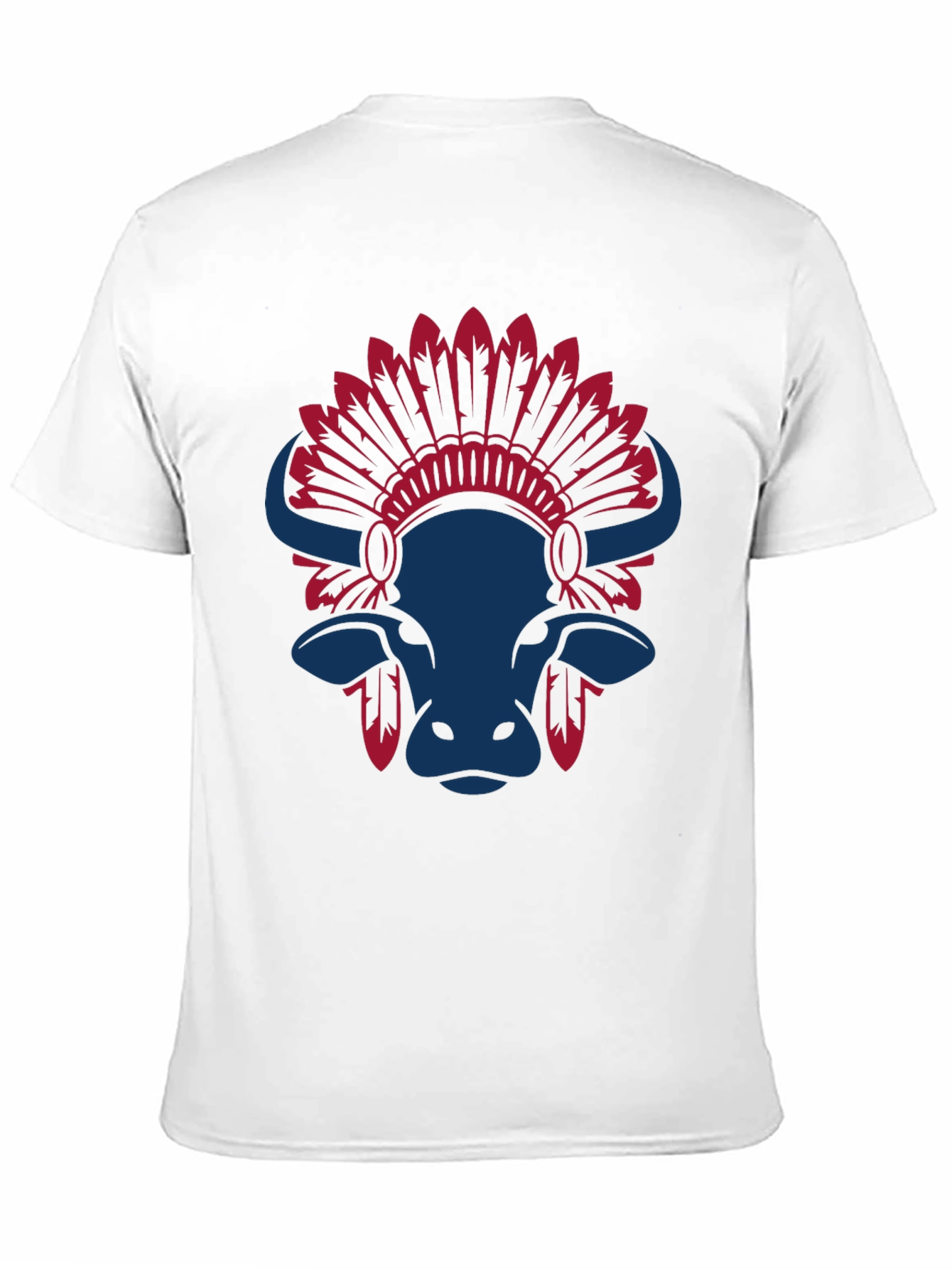 Black Buffalo Headdress Graphic Tee - Stylish Casual Wear view 11