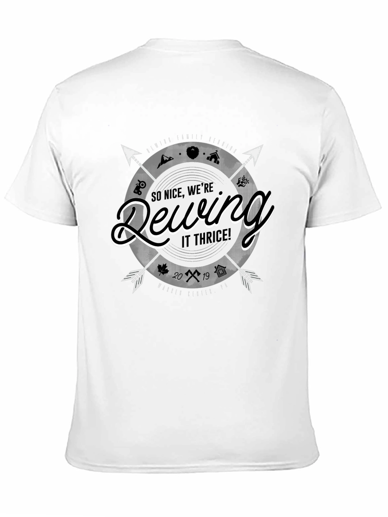 Black Dewing Family Reunion T-Shirt view 11