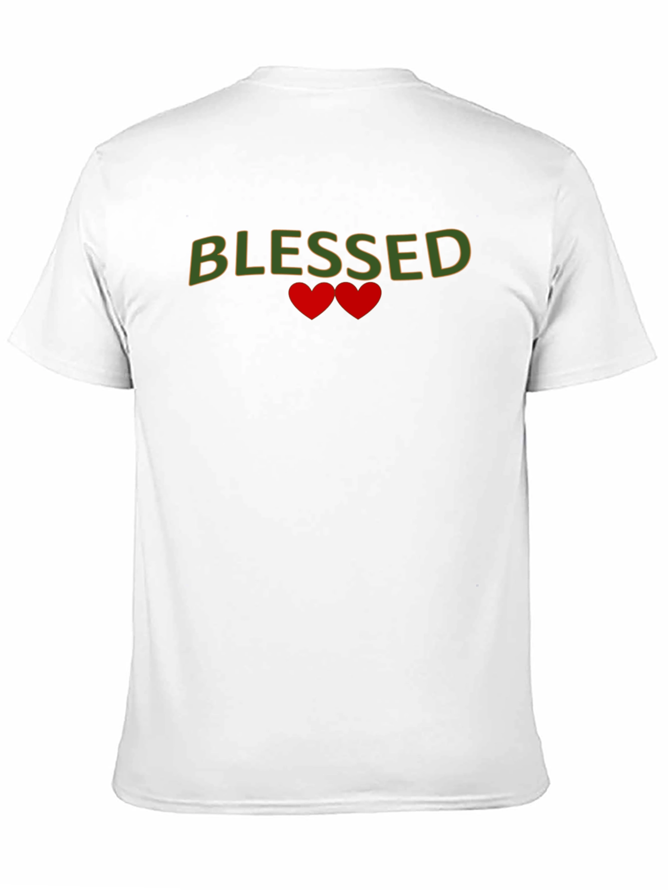 Black Blessed Heart Graphic Black T-Shirt view 11
