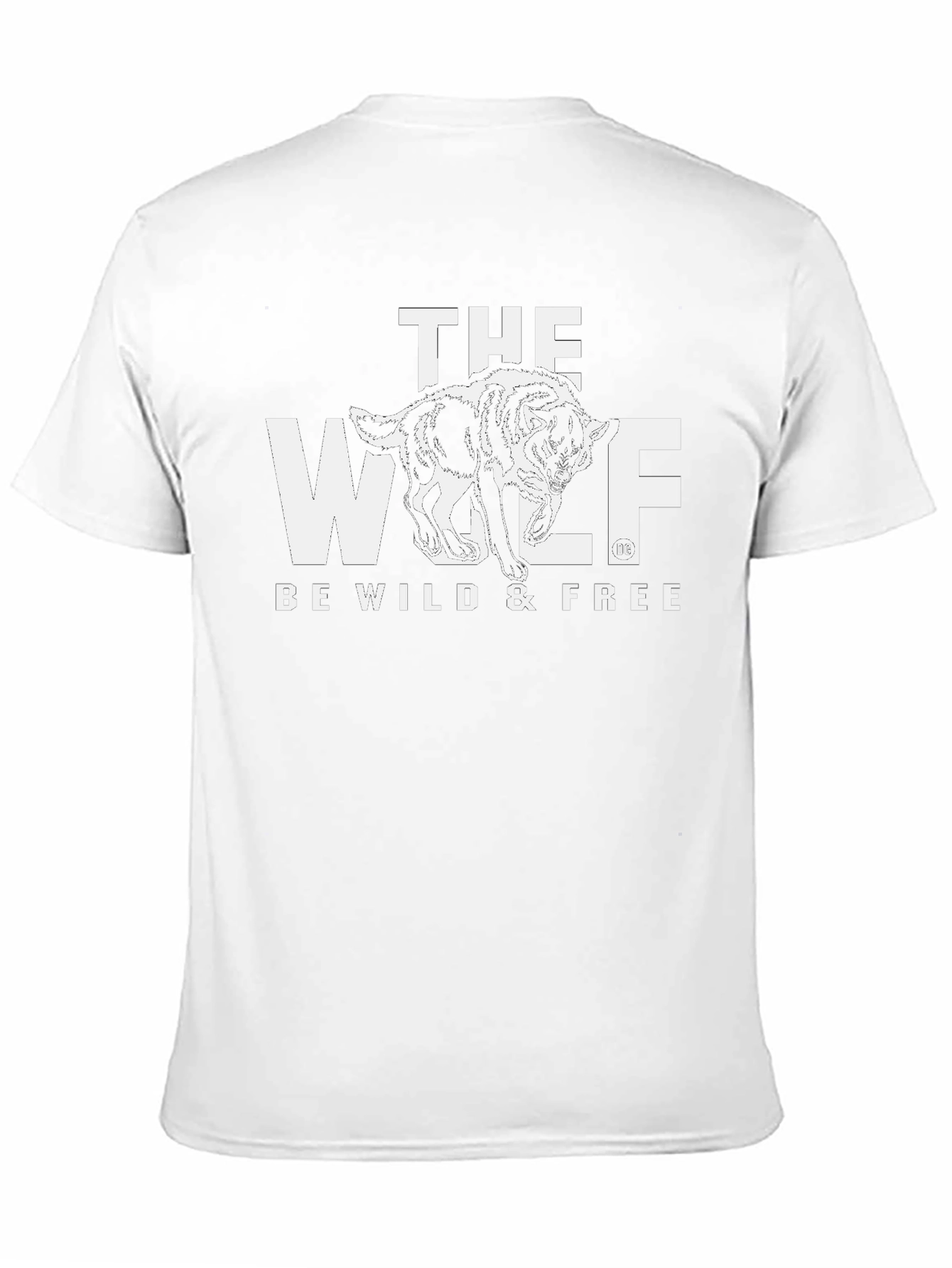 Black The Wolf Black Graphic Tee - Be Wild & Free view 11