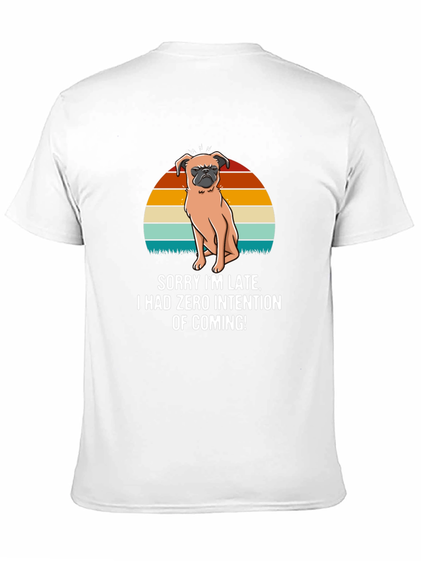 Black Funny Dog Graphic T-Shirt - Zero Intention view 11