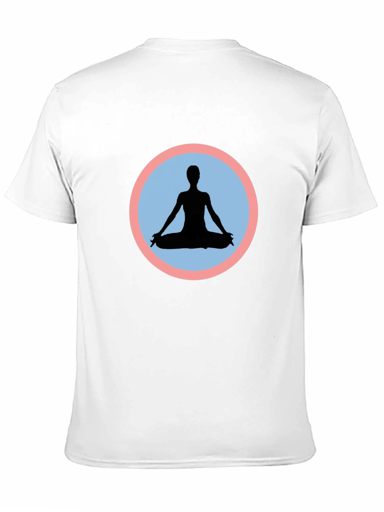 Black Yoga Pose Graphic Tee - Black view 11