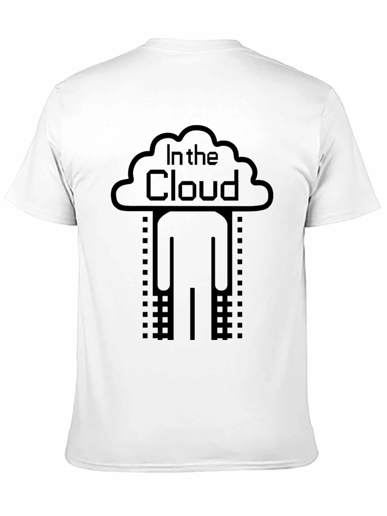 Black In The Cloud Graphic T-Shirt, Menswear view 11