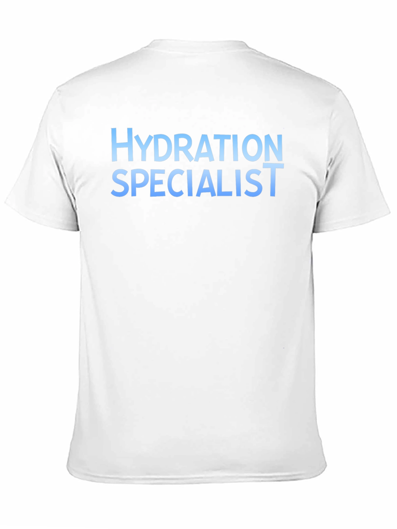 Black Hydration Specialist Black T-Shirt view 11