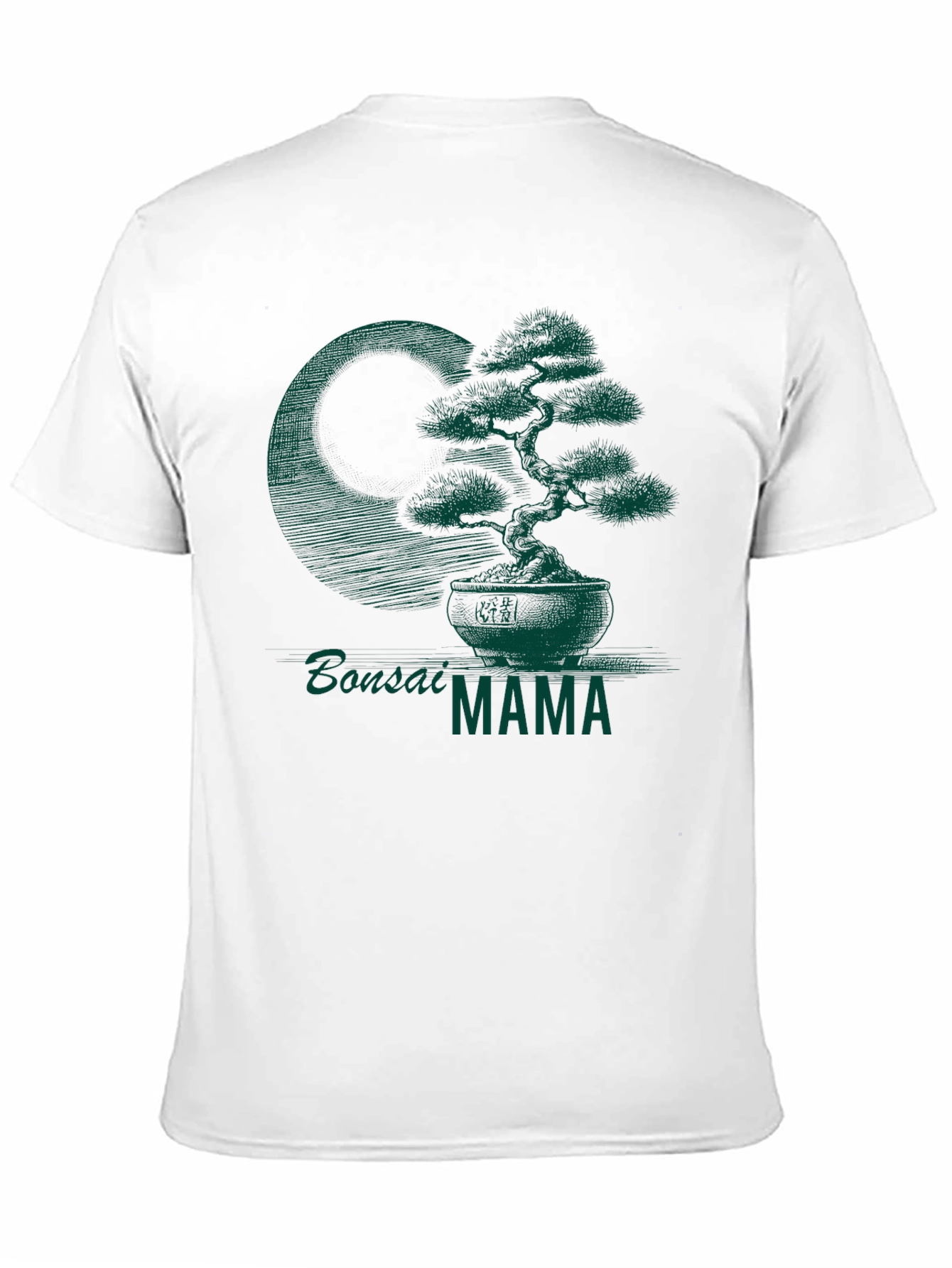Black Bonsai Mama Graphic Tee - Stylish Plant Lover Shirt view 11