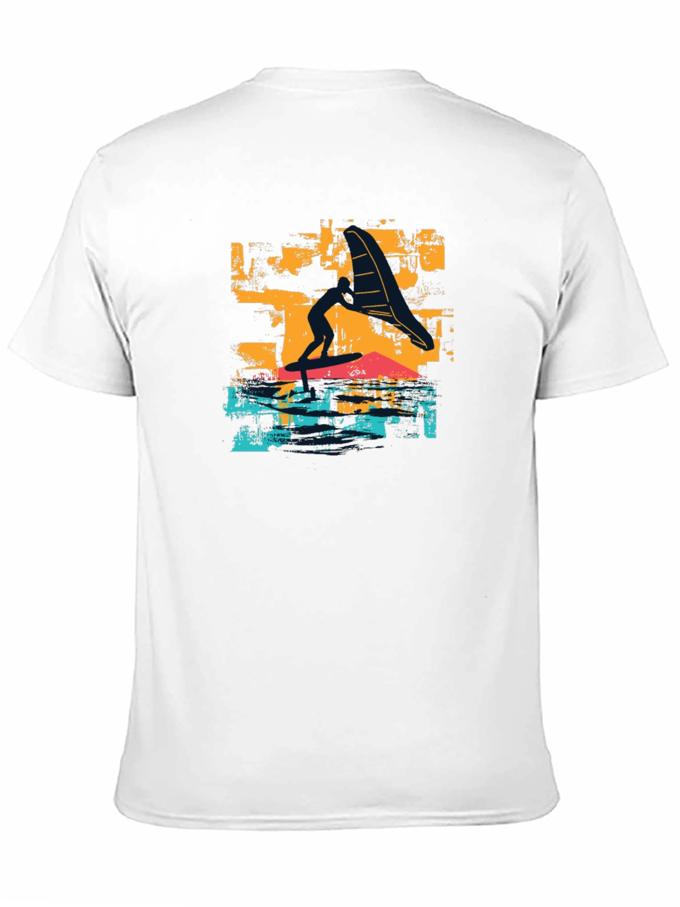 Black Surfer Graphic T-Shirt - Black view 11