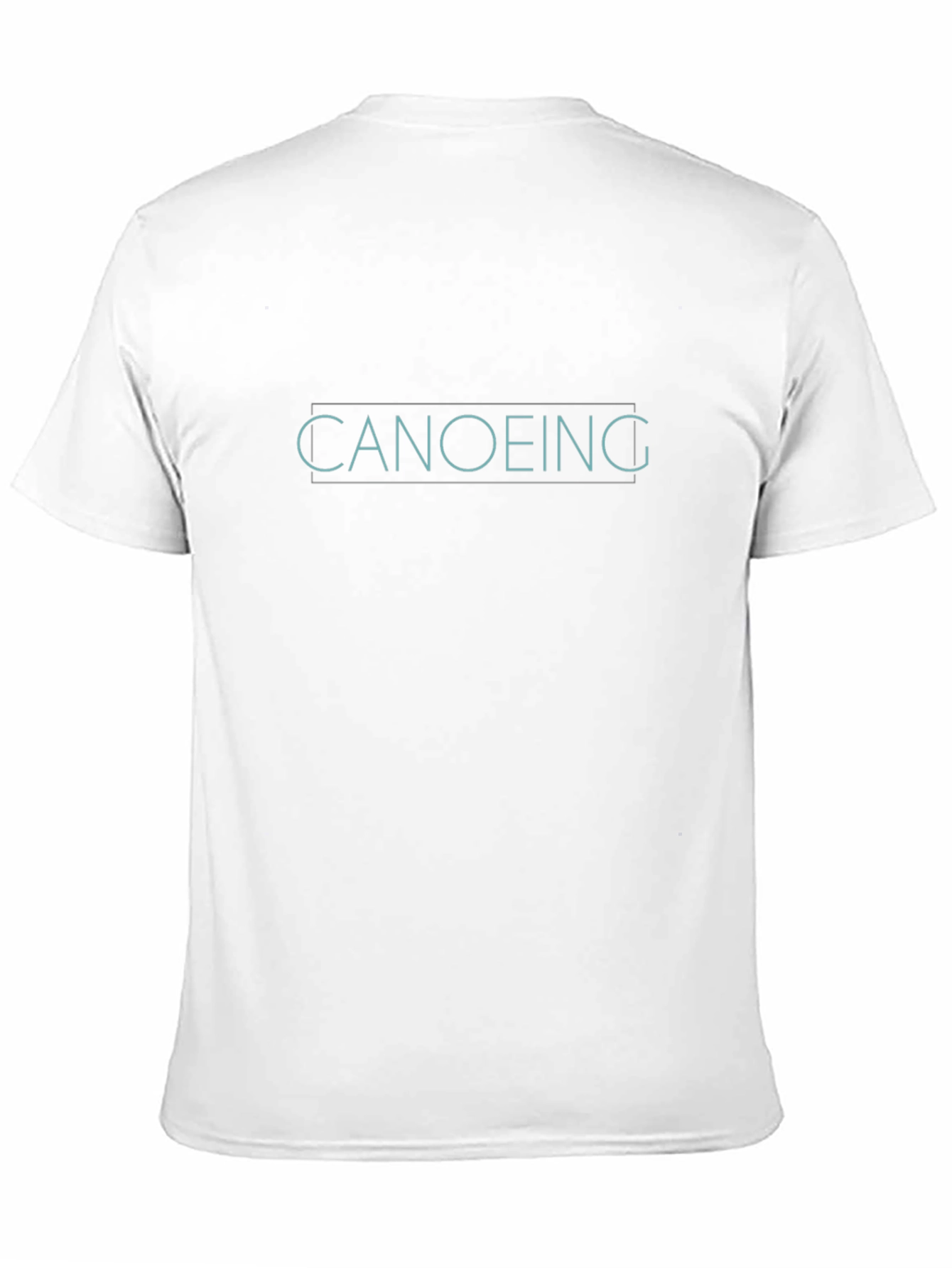 Black Canoeing T-Shirt - Stylish & Comfortable view 11