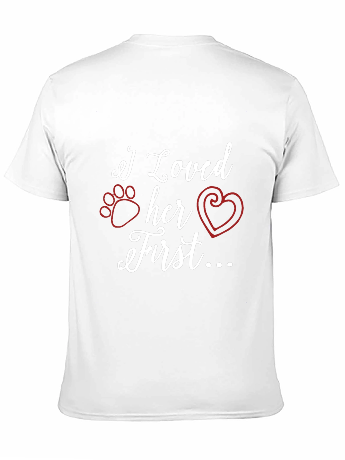 Black I Loved Her First Graphic Tee view 11