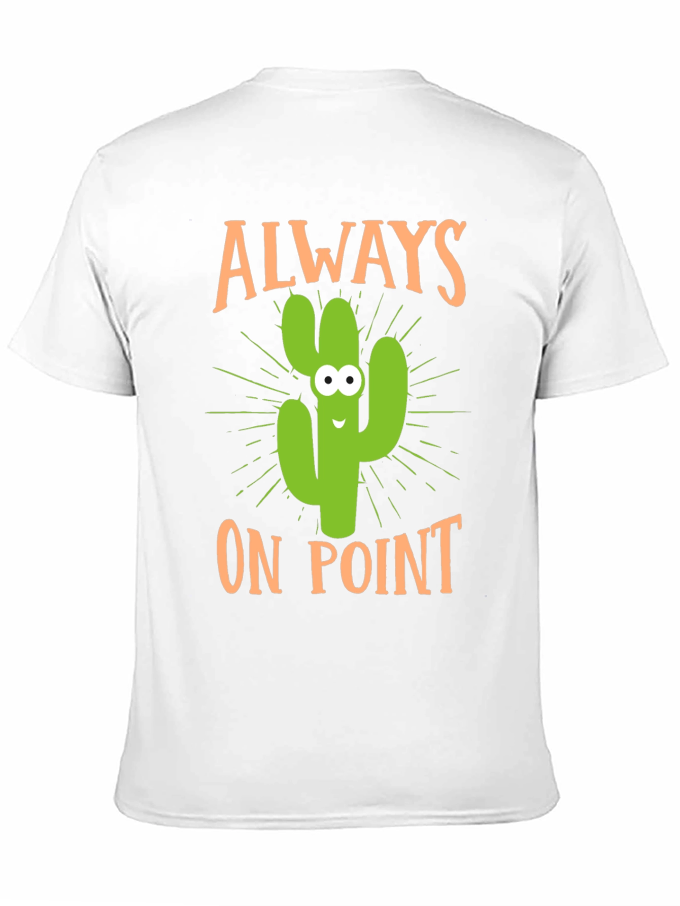 Black Always On Point Cactus Graphic Tee view 11