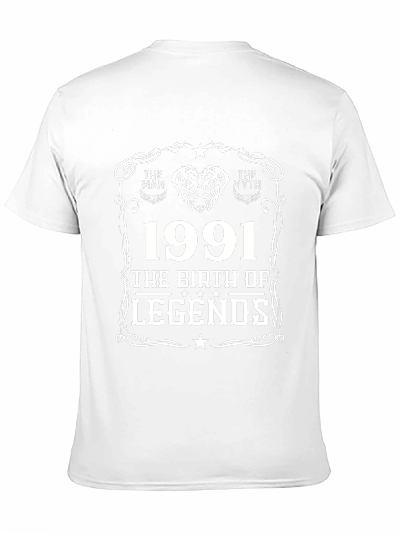 Black 1991 The Birth of Legends Graphic T-Shirt view 11