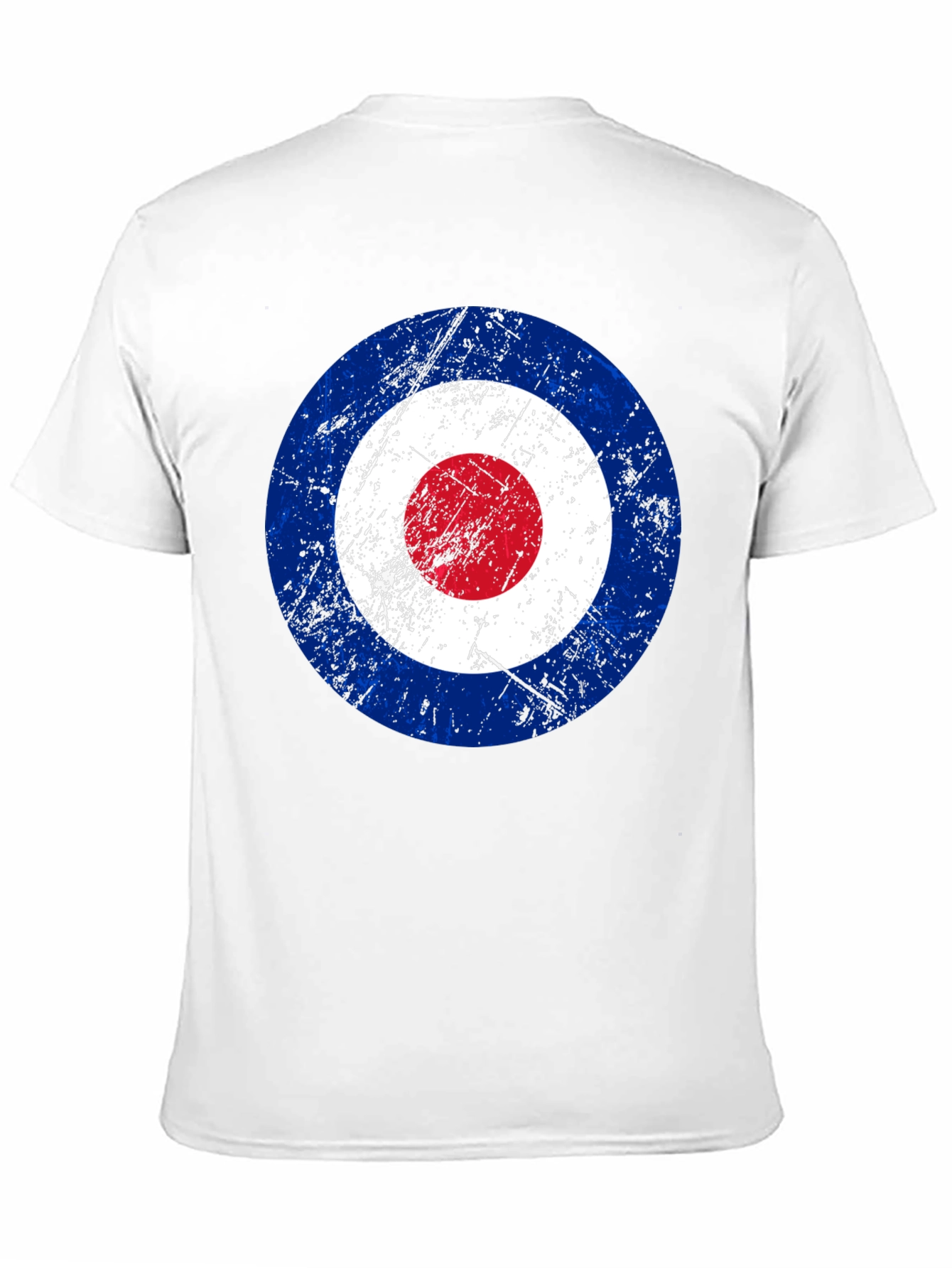 Black Target Graphic T-Shirt - Retro Mod Style view 11