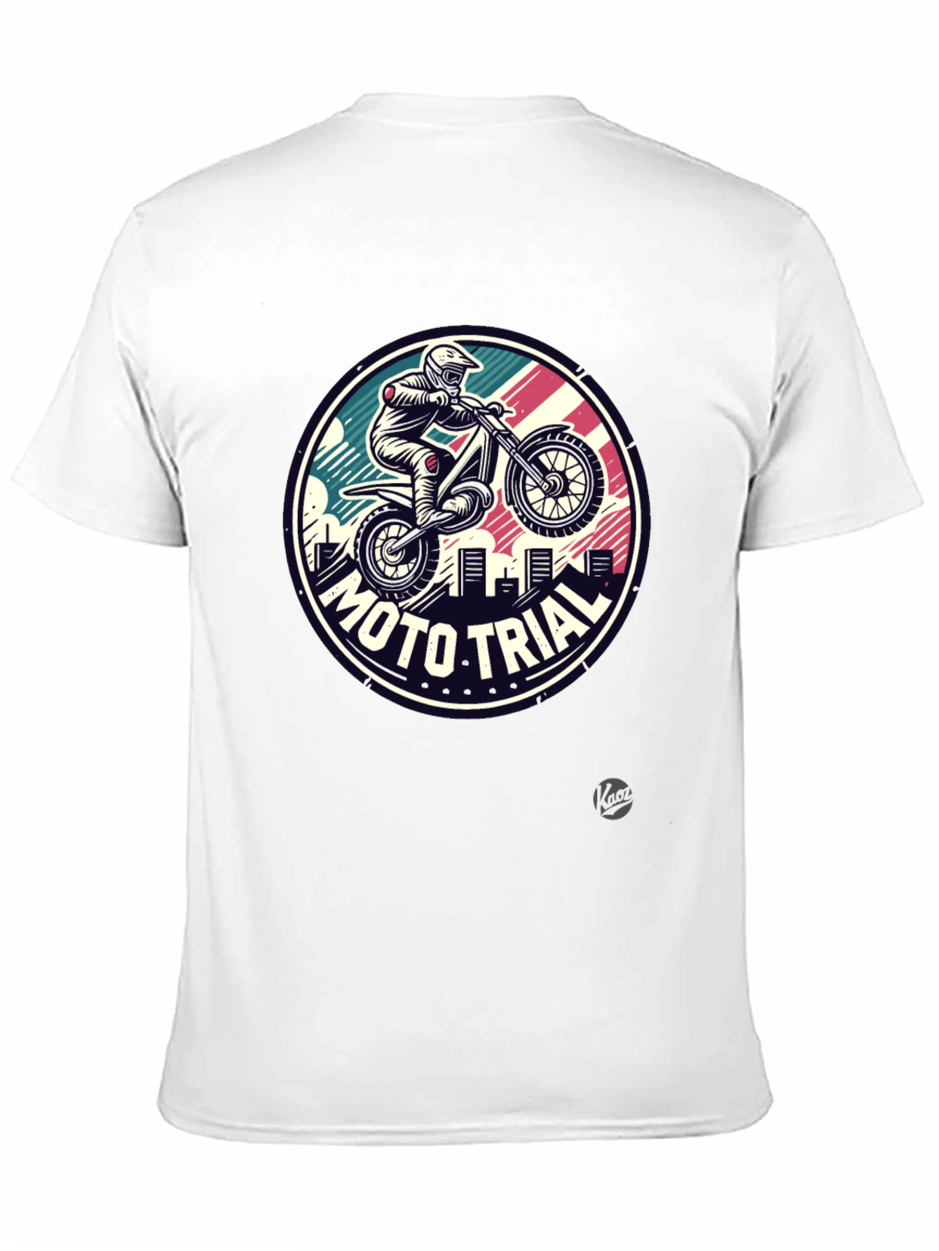 Black Moto Trial Graphic Tee - Ride in Style view 11