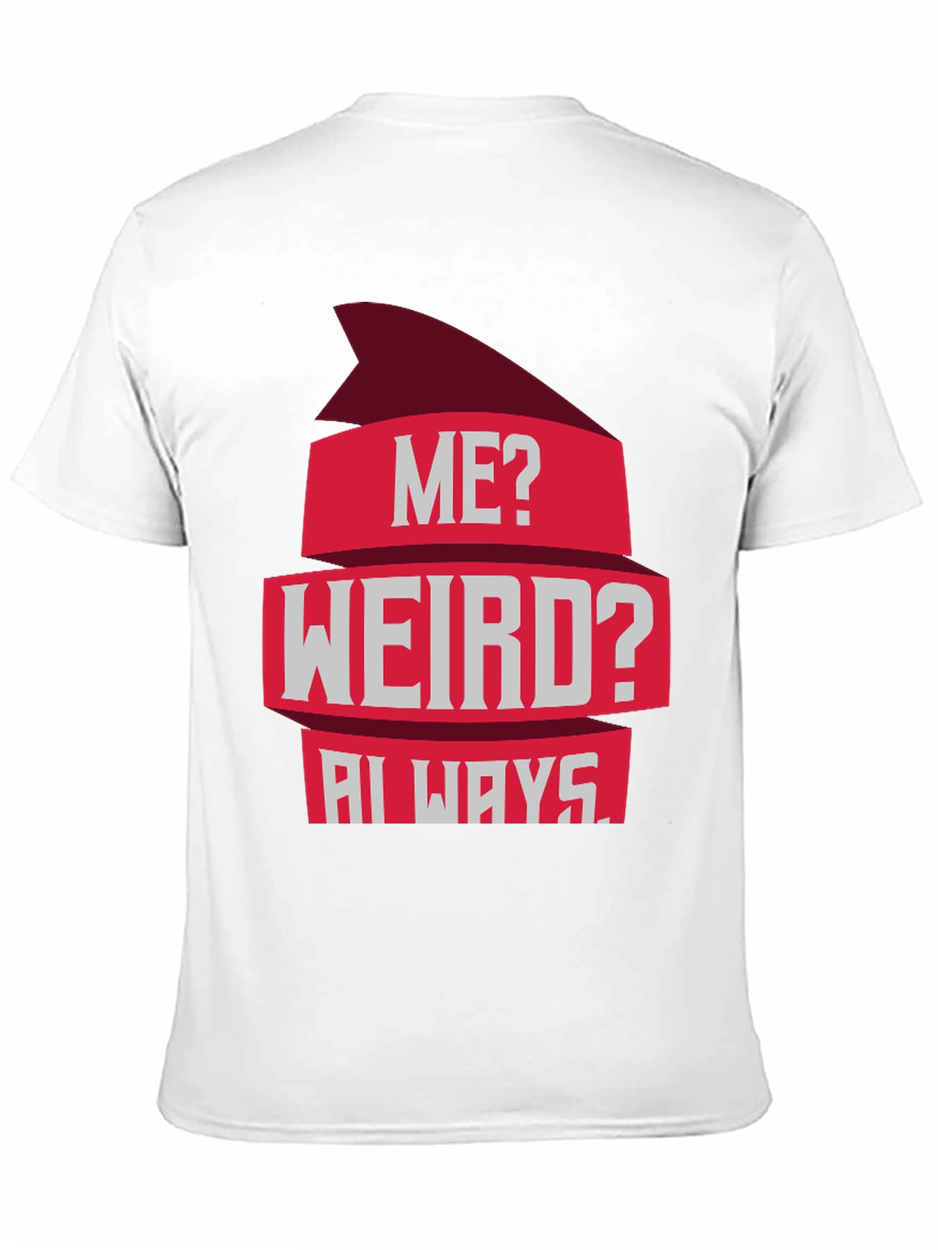 Black Me? Weird? Always! Graphic Tee - Casual Style view 11