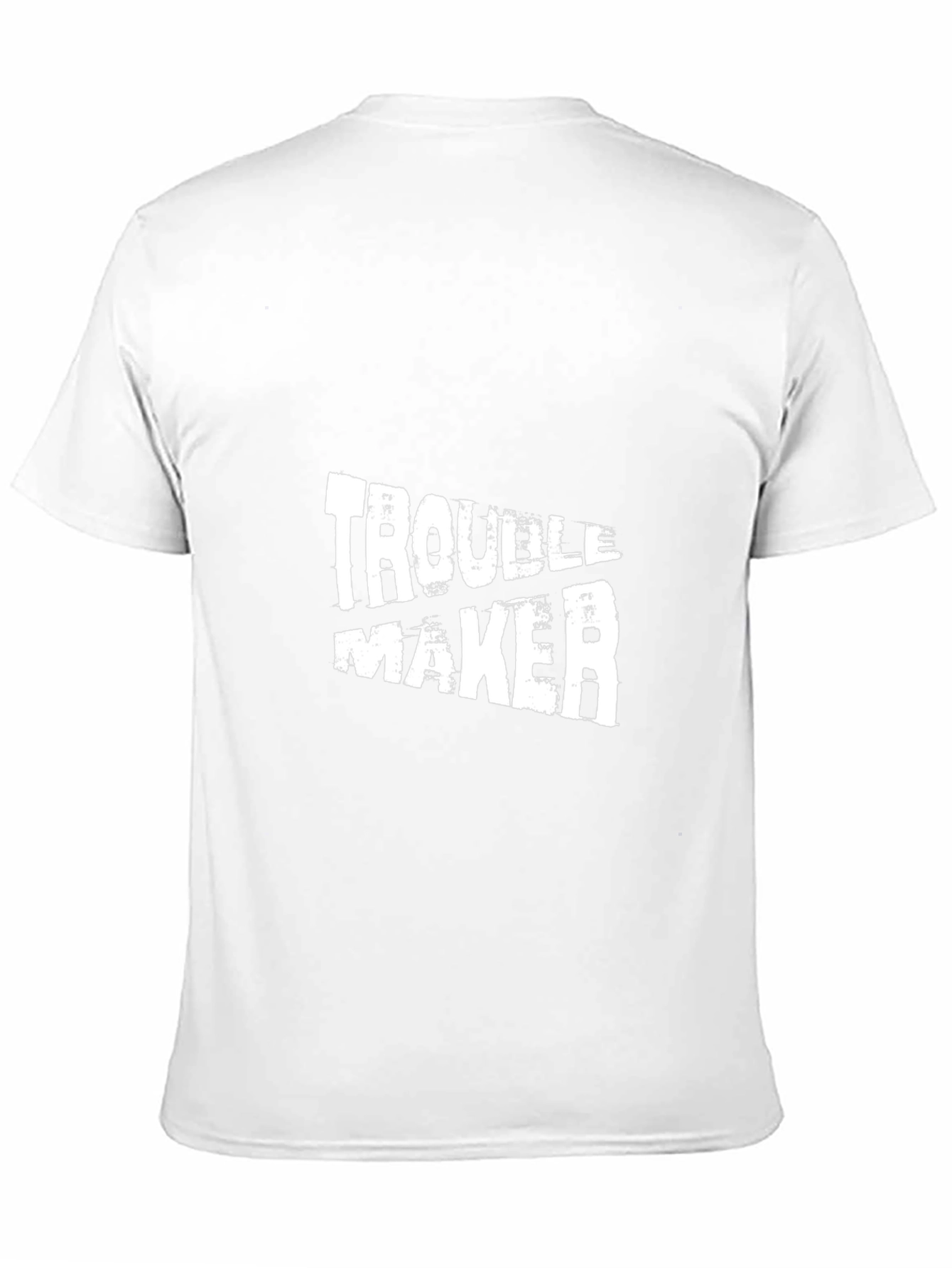 Black Troublemaker Graphic T-Shirt - Bold Streetwear view 11