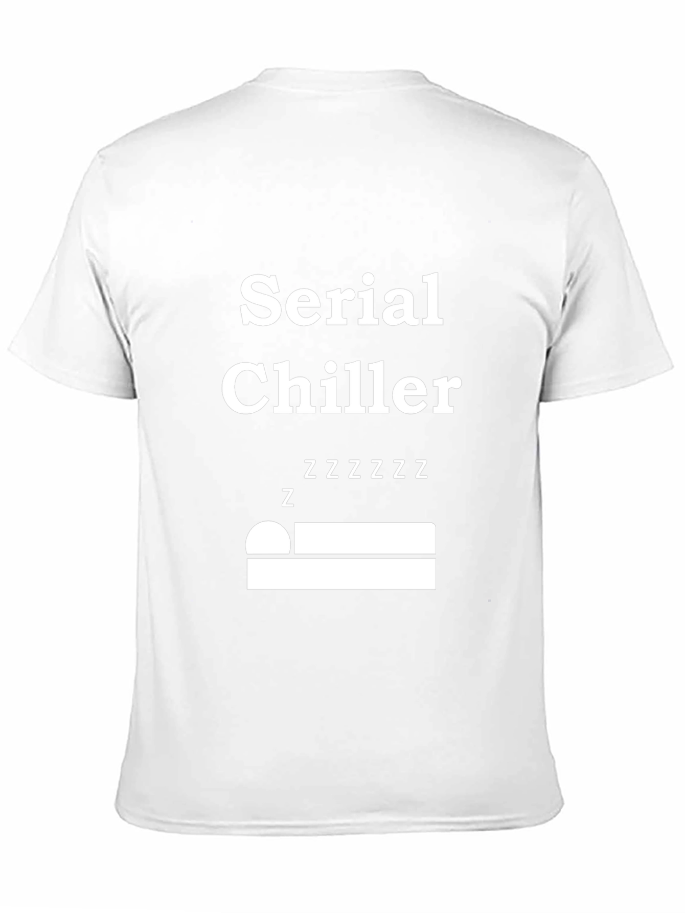 Black Serial Chiller Graphic T-Shirt - Relax & Unwind view 11