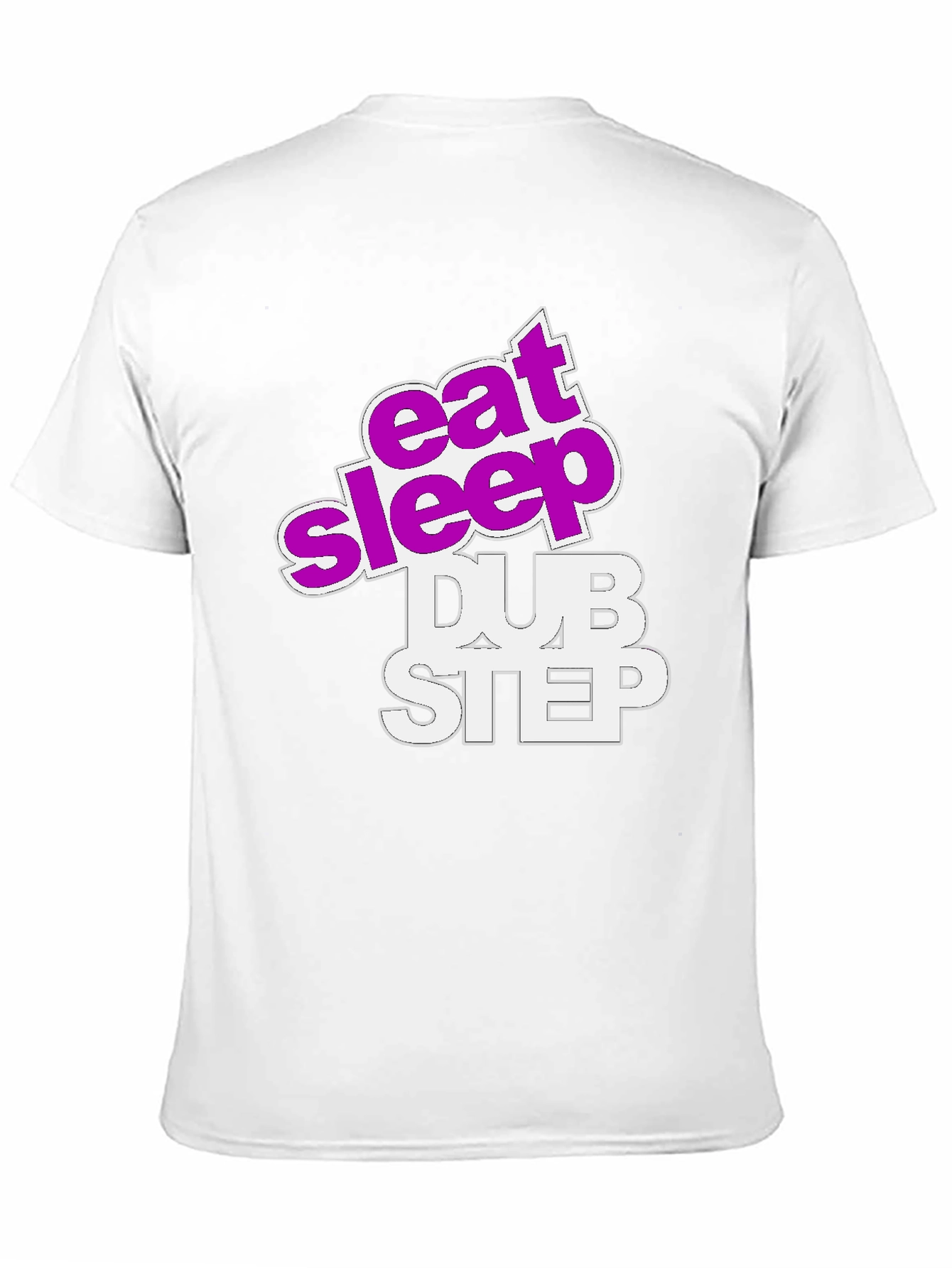 Black Eat Sleep Dubstep Graphic Tee view 11