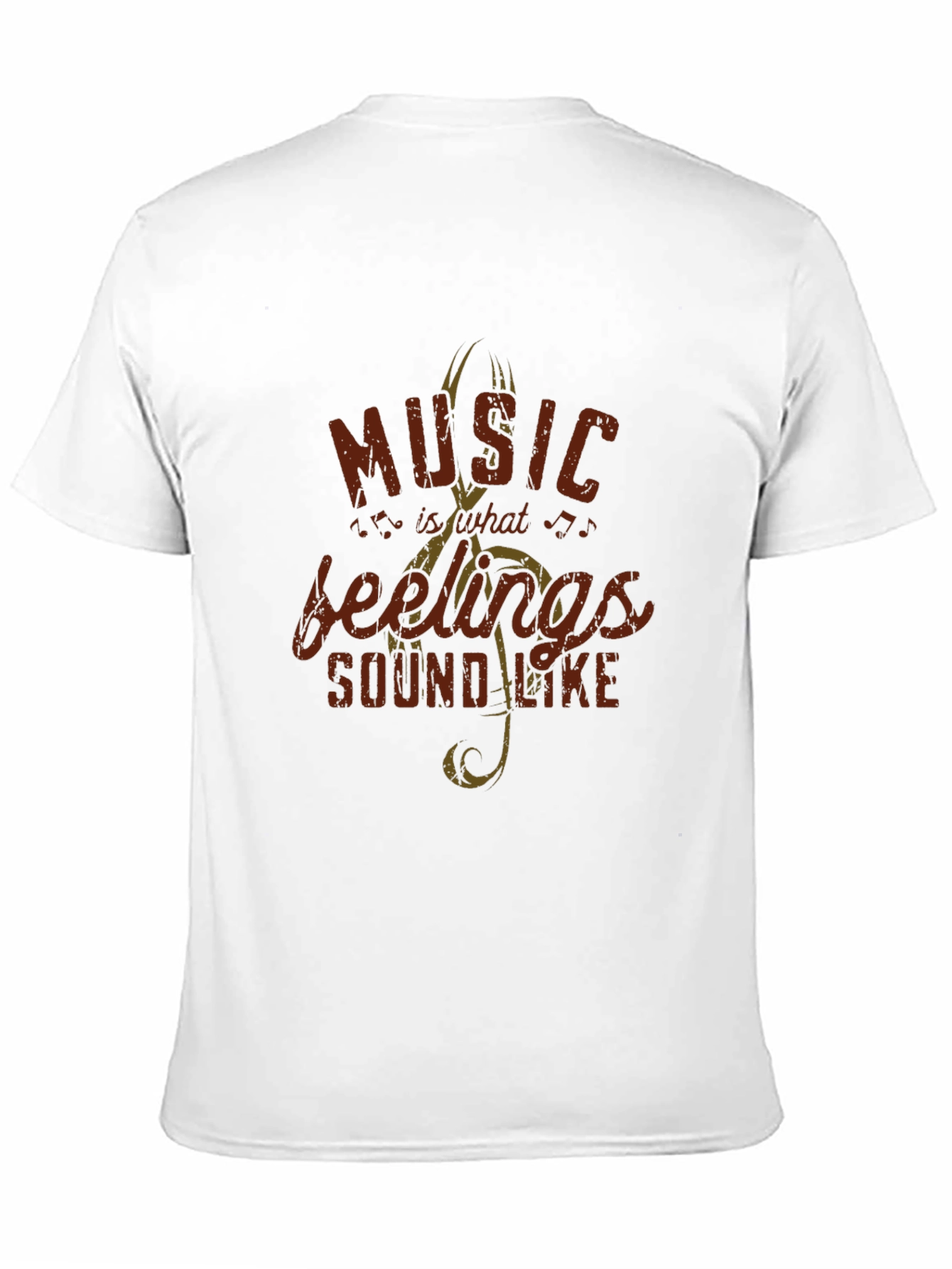 Black Music is What Feelings Sound Like Tee view 11