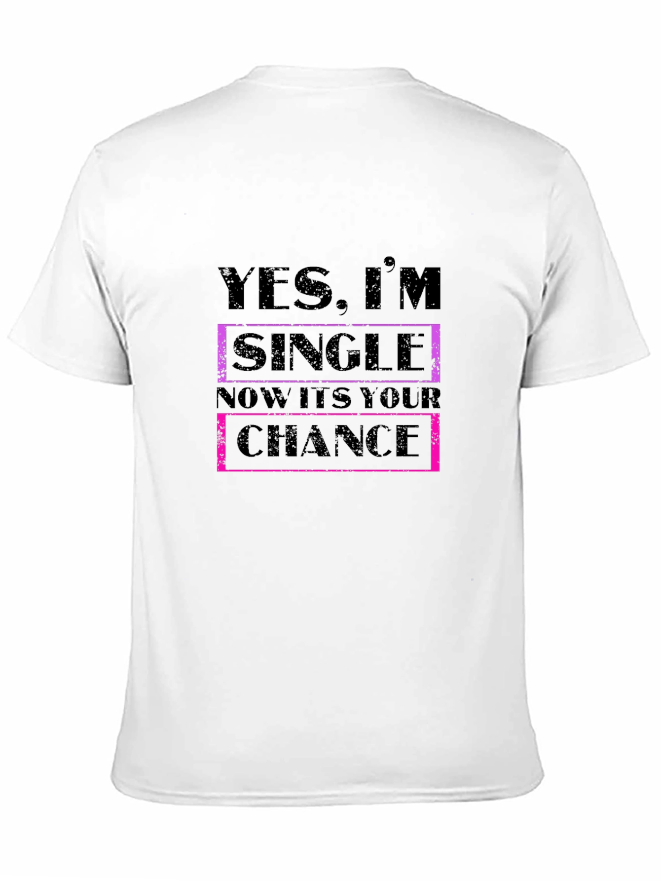 Black Single & Ready T-Shirt - Black Novelty Tee view 11