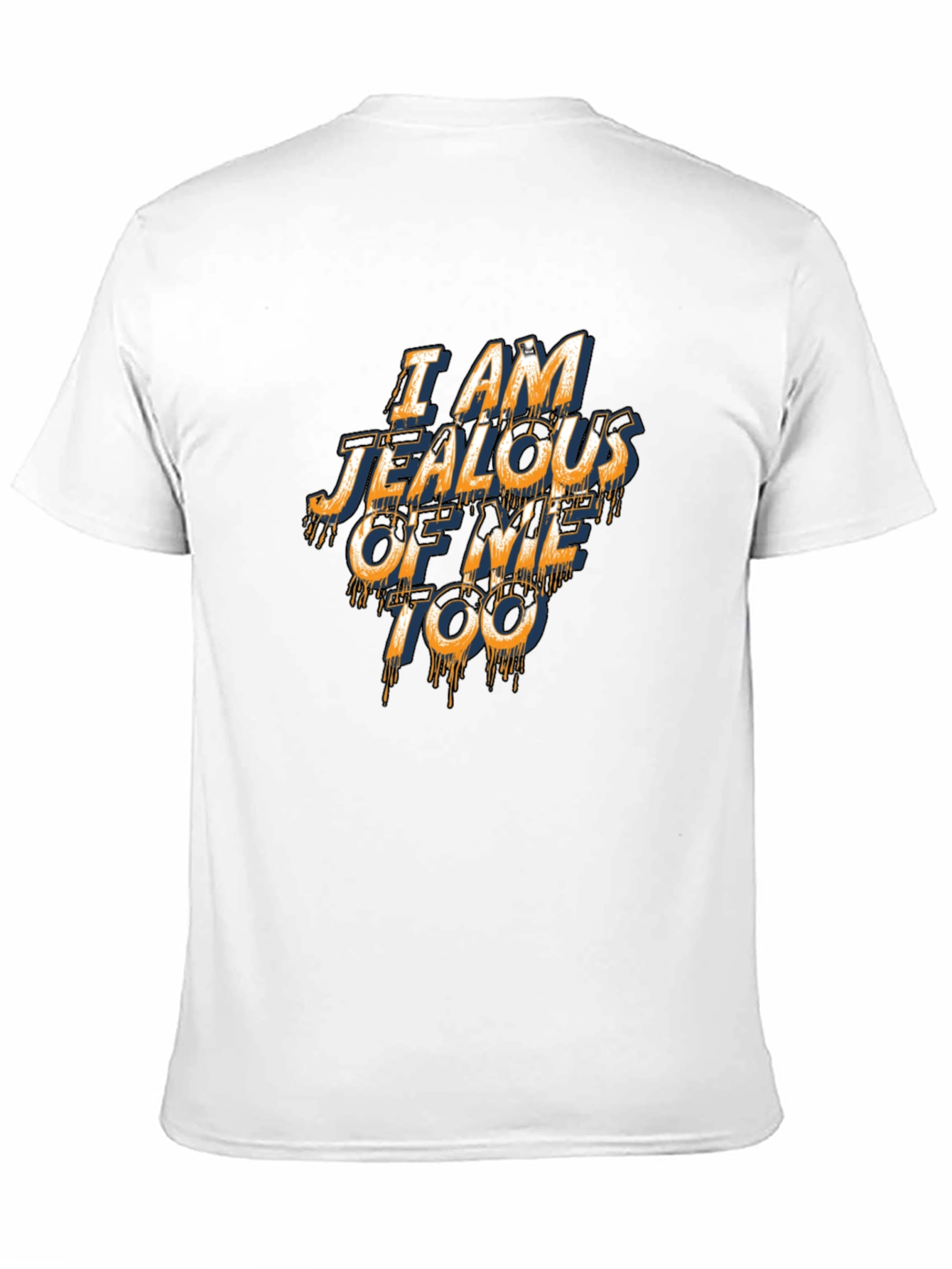 Black I Am Jealous of Me Too Graphic Tee view 11