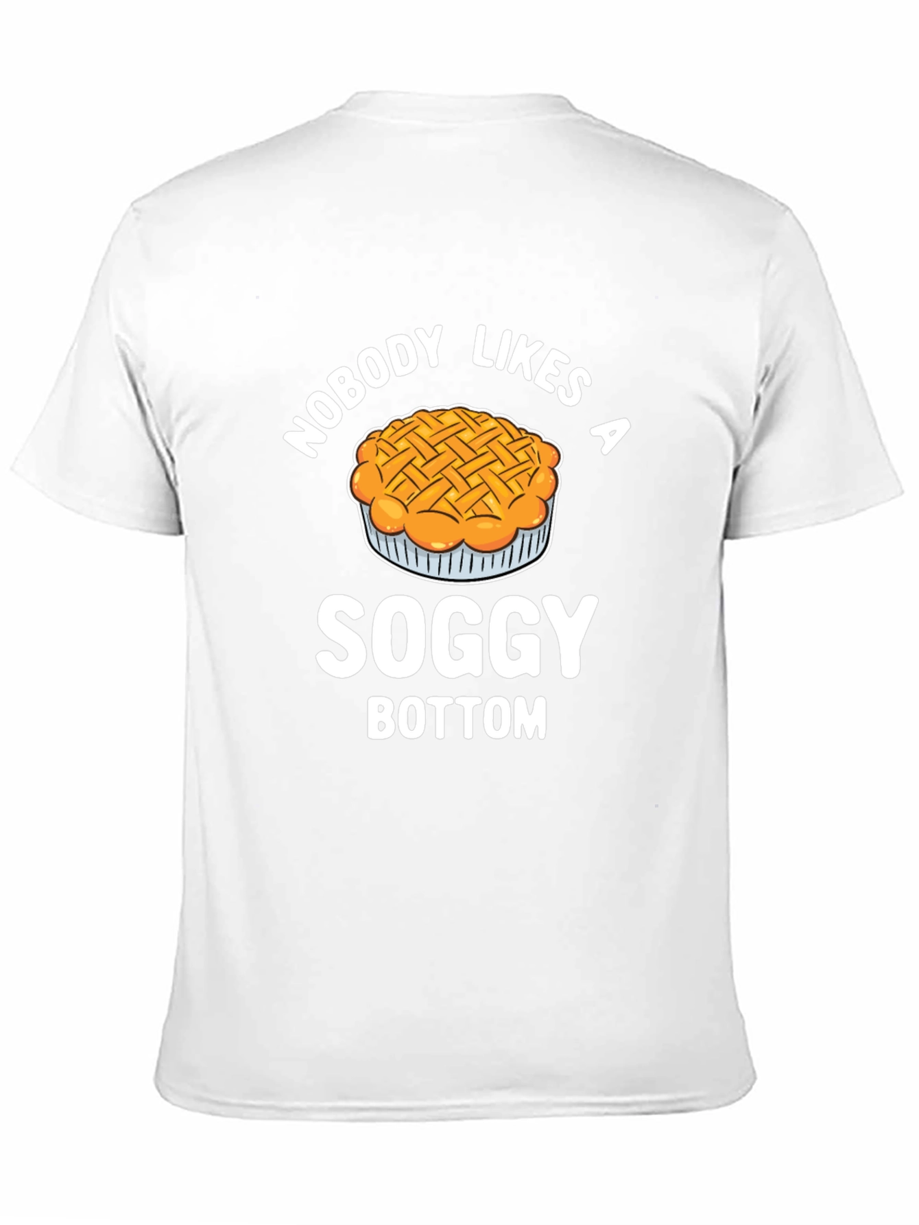 Black Soggy Bottom Pie T-Shirt Funny Foodie Tee view 11