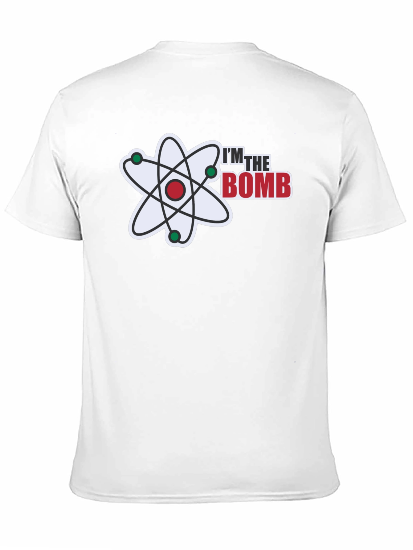 Black I'm the Bomb T-Shirt - Atomic Design view 11