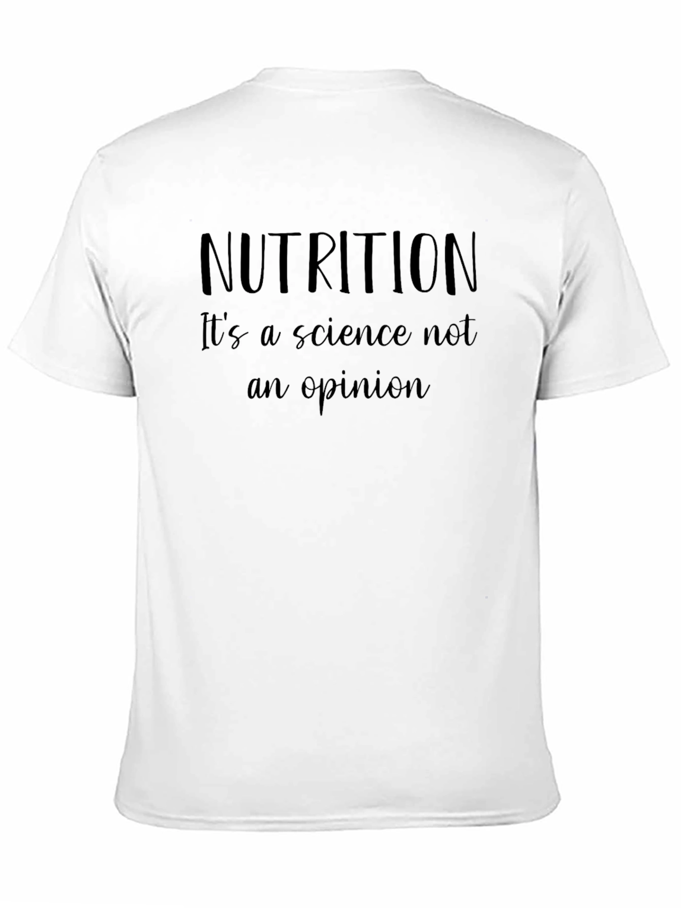 Black Nutrition Science T-Shirt view 11