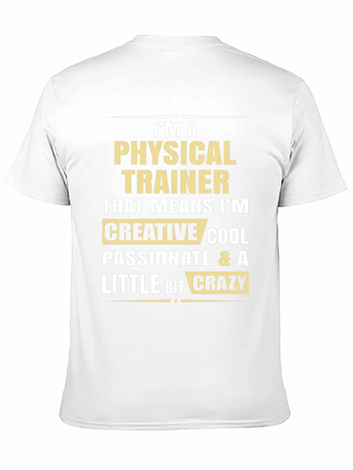 Black Physical Trainer Funny Graphic Tee view 11