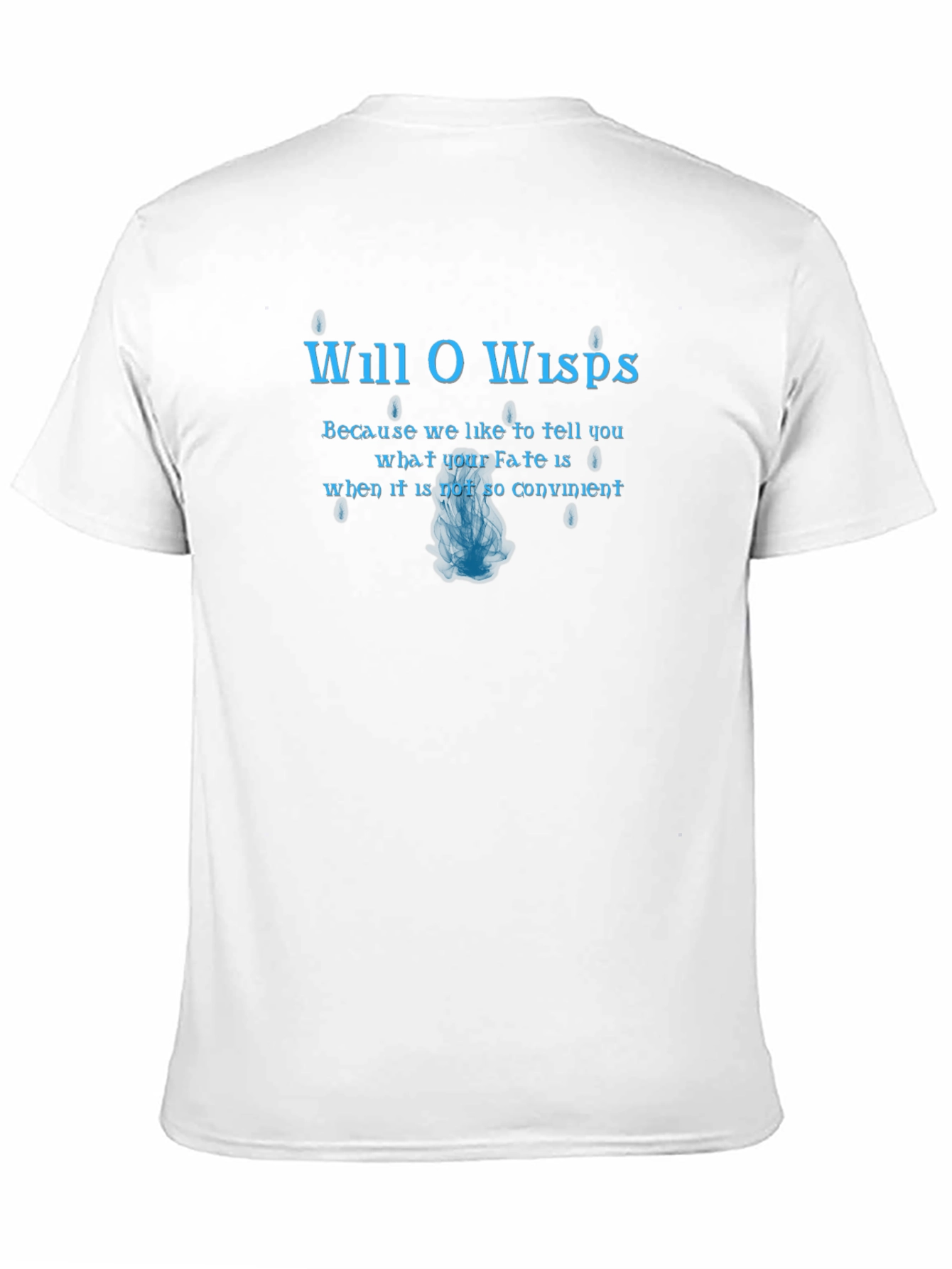 Black Will O Wisps Graphic T-Shirt - Fate Teller Tee view 11