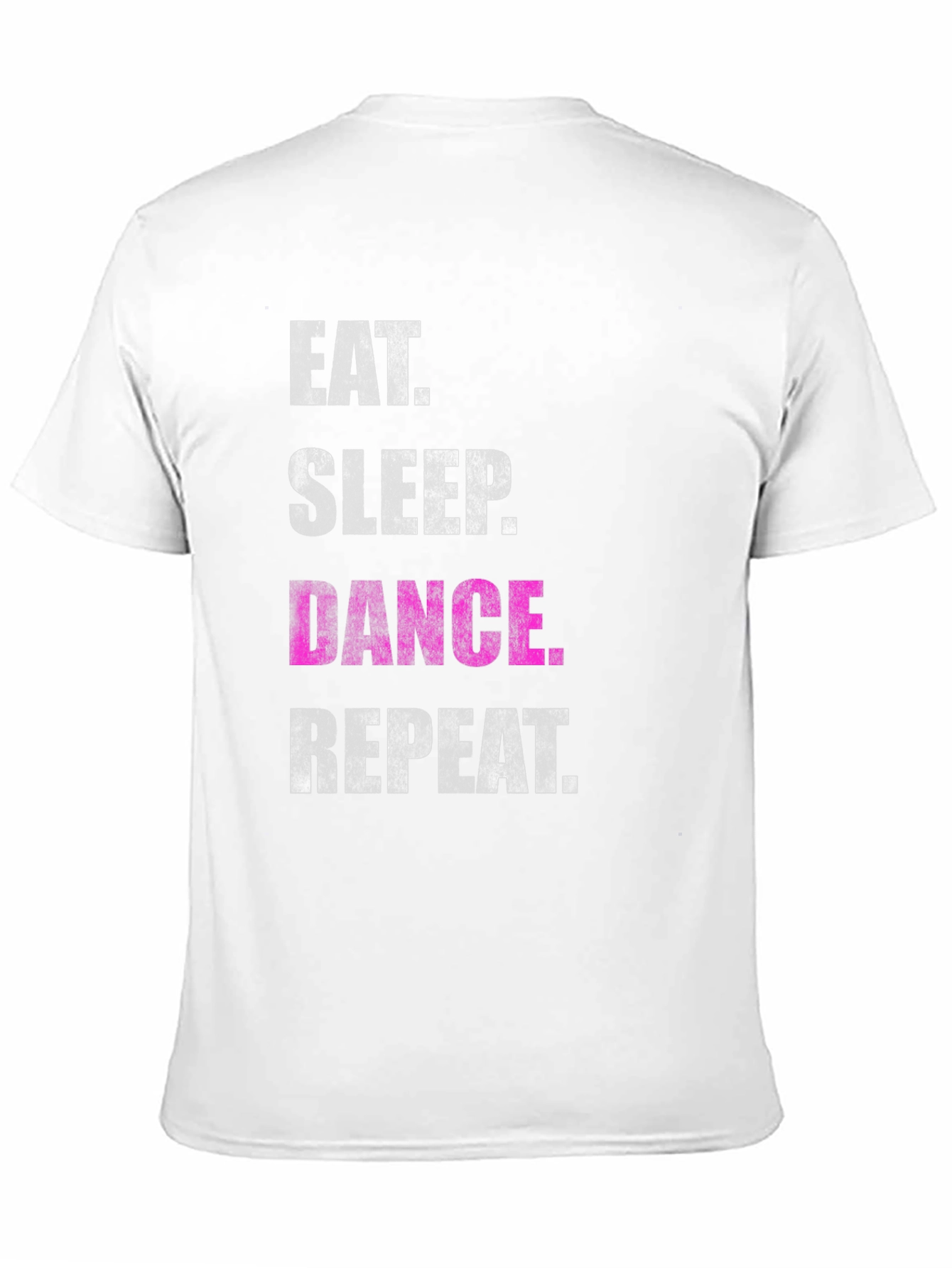 Black Eat Sleep Dance Repeat Black T-Shirt view 11