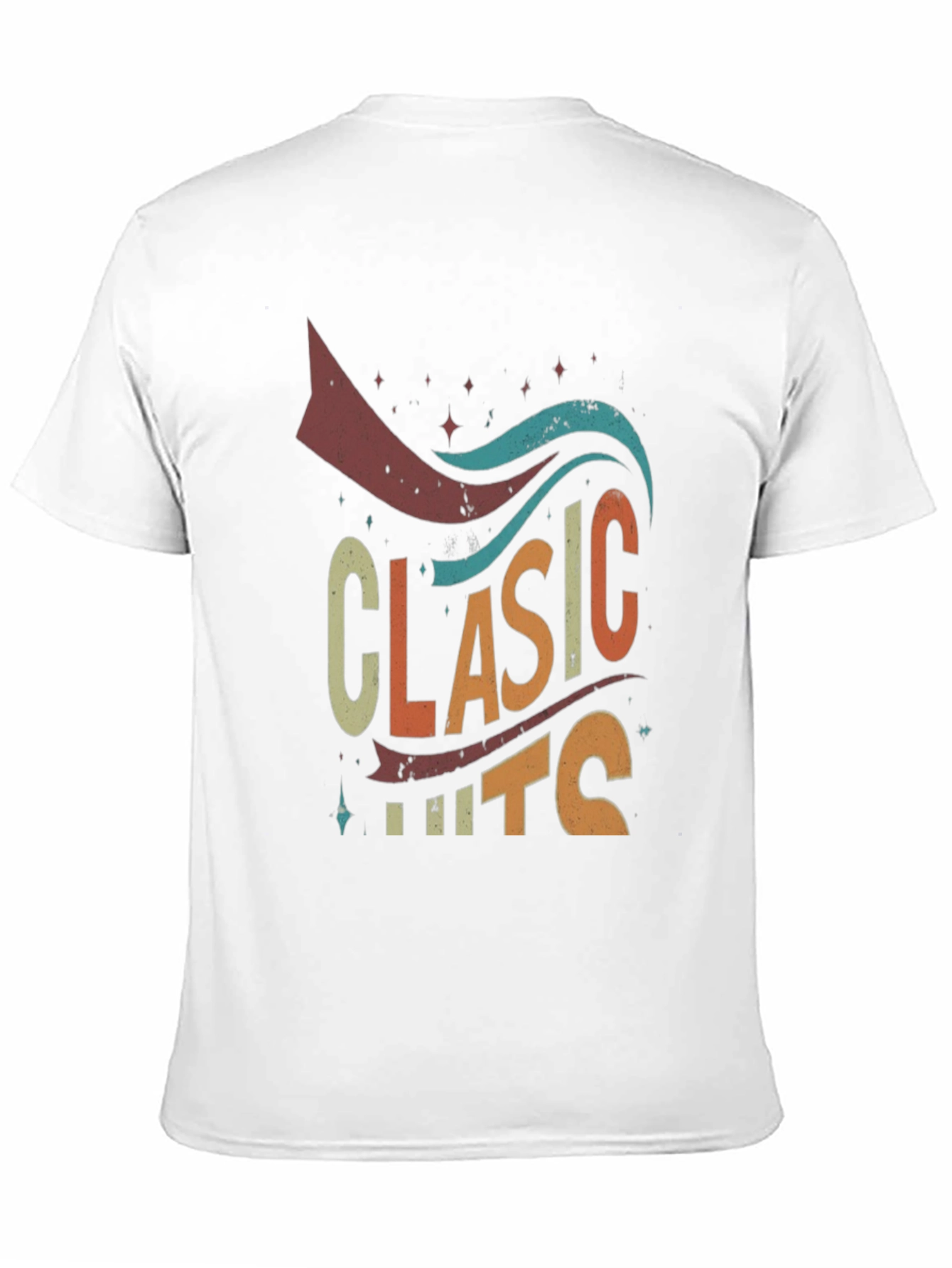 Black Classic Hits Retro Graphic T-Shirt view 11