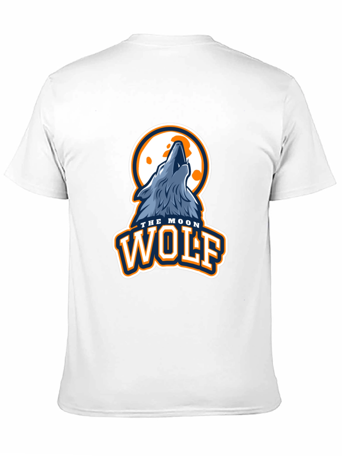 Black Moon Wolf Graphic T-Shirt view 11