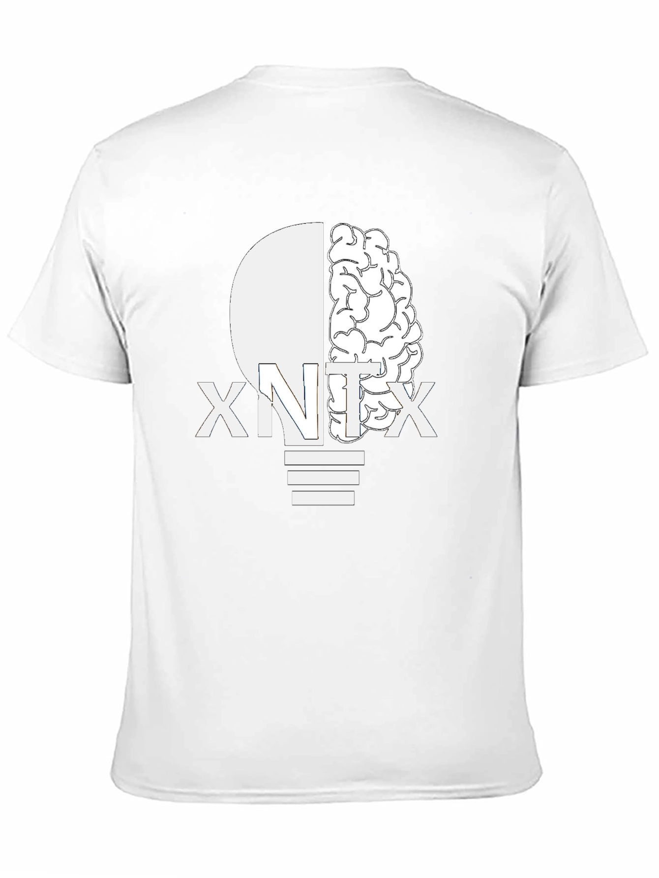 Black XNTX Brain Power Graphic Tee - Black view 11
