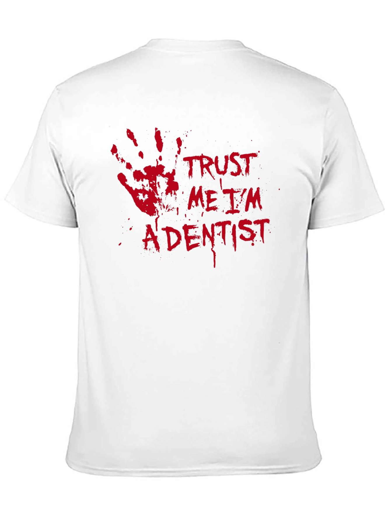 Black Trust Me I'm A Dentist Graphic T-Shirt view 11