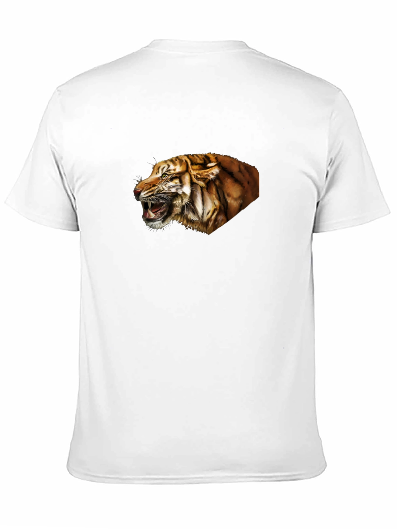 Black Tiger Graphic Tee - Fierce Black T-Shirt view 11