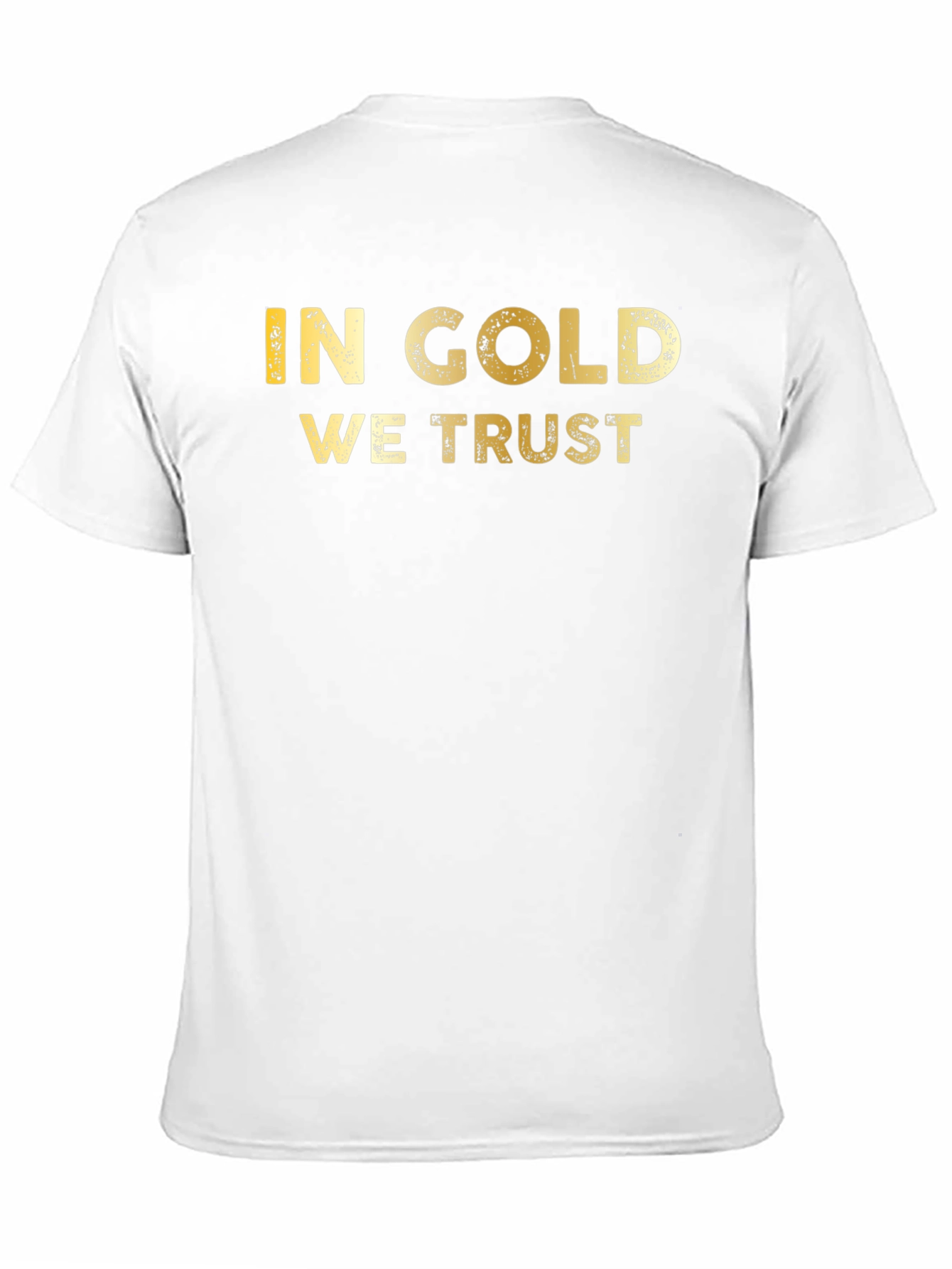 Black In Gold We Trust Graphic Tee - Gildan view 11