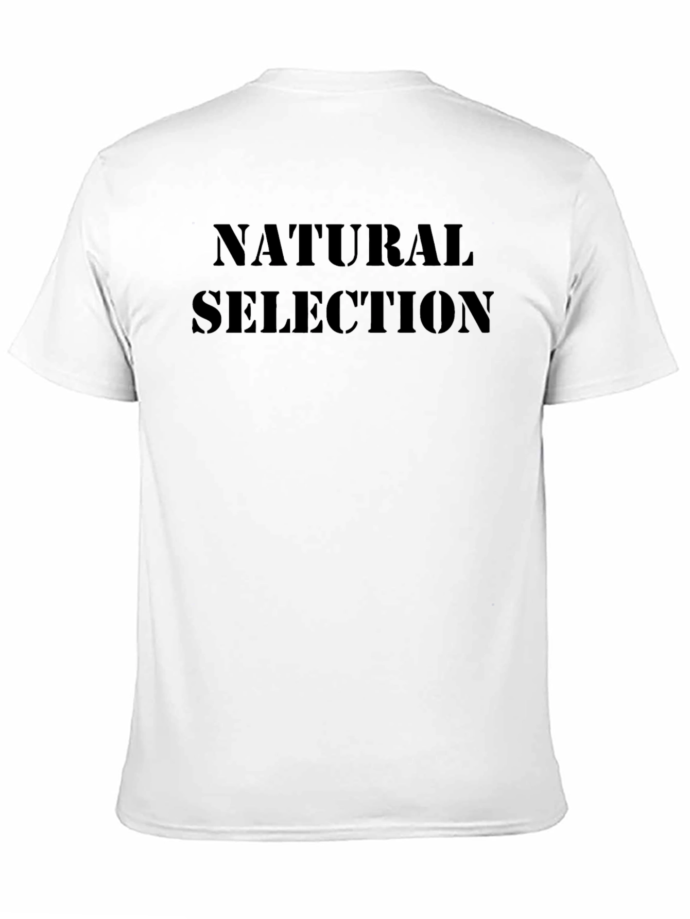 Black Natural Selection Graphic Tee - Black view 11