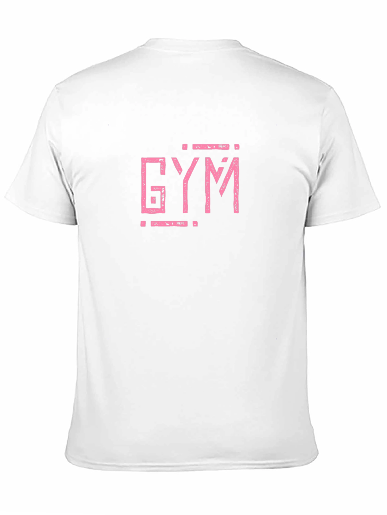 Black Gym Graphic T-Shirt - Black Cotton Blend view 11
