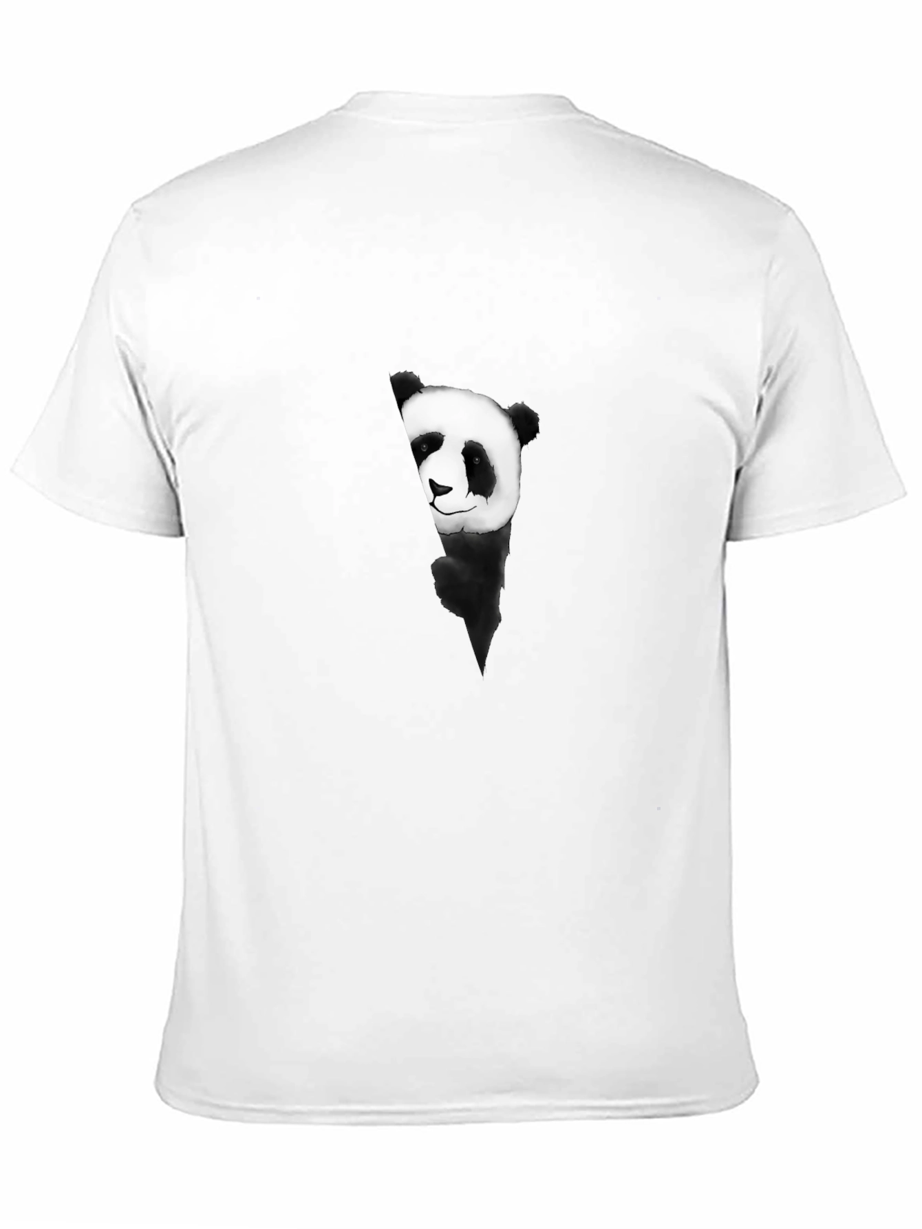 Black Panda Graphic Black T-Shirt view 11