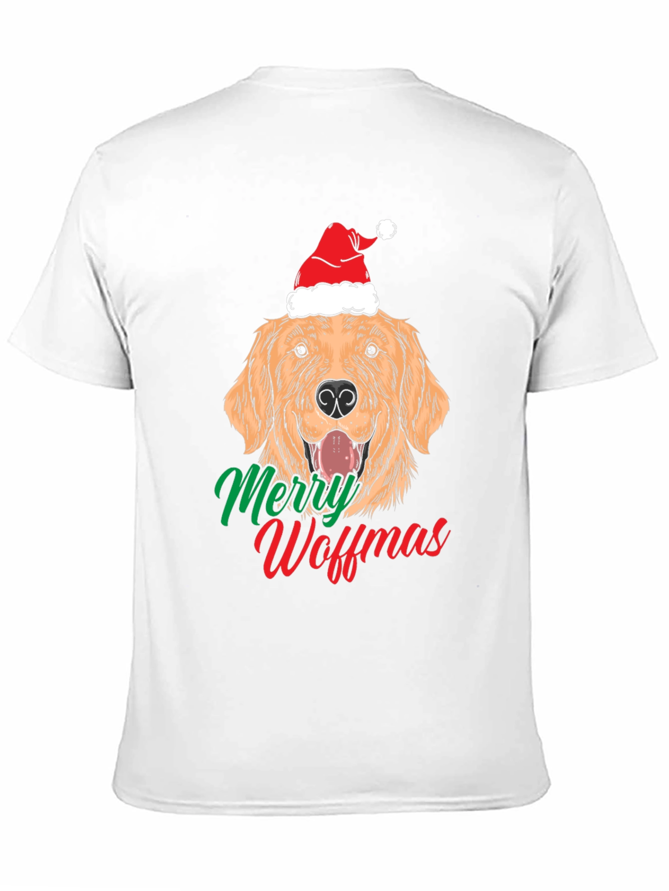 Merry Woffmas Dog Christmas T-Shirt - 11