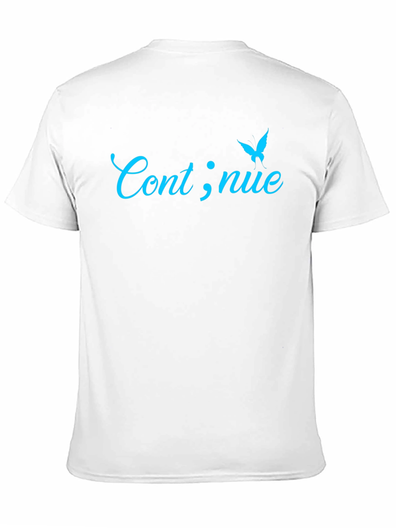 Black Continue Butterfly Graphic Tee - Mens Black T-Shirt view 11